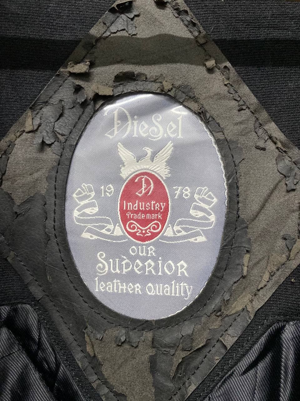 Diesel Vintage Diesel Industry Jacket Nylon Sleeves Nice Design Size US S / EU 44-46 / 1 - 10 Thumbnail