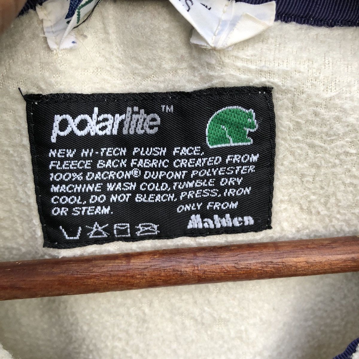 💥JAPANESE BRAND VTG TERRA SYSTEM FLEECE JACKET