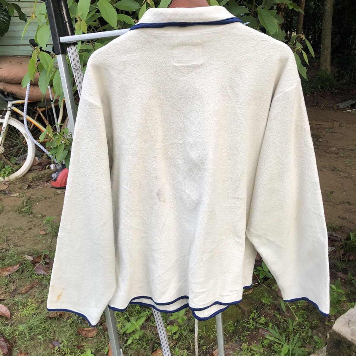 💥JAPANESE BRAND VTG TERRA SYSTEM FLEECE JACKET