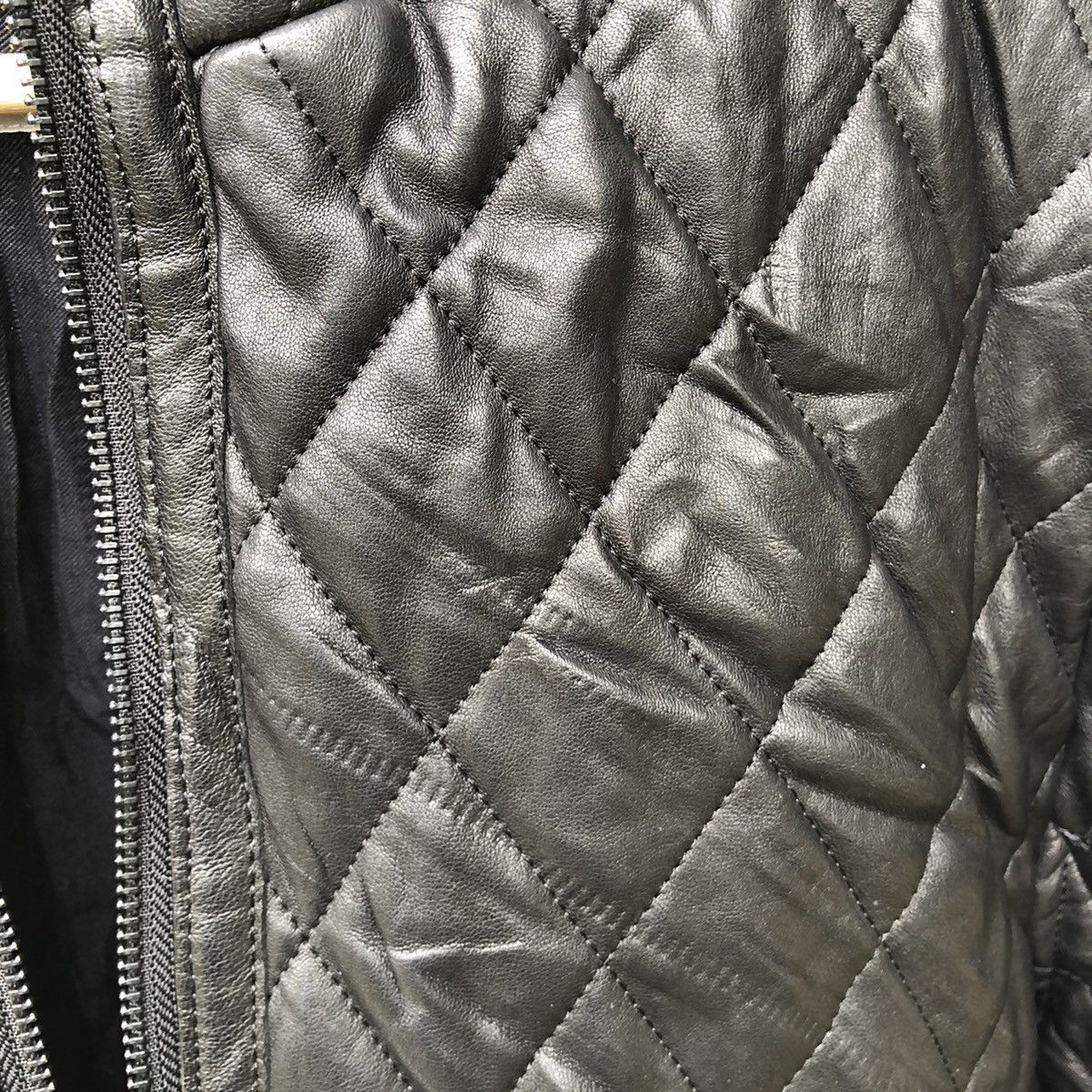 ADAM ET ROPE RARE ADAM ET ROPE QUILTED LAMB LEATHER JACKET Size US M / EU 48-50 / 2 - 4 Thumbnail