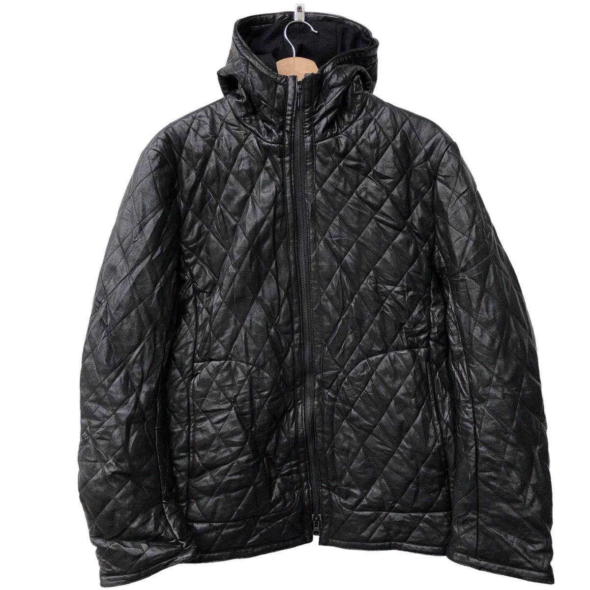 ADAM ET ROPE RARE ADAM ET ROPE QUILTED LAMB LEATHER JACKET Size US M / EU 48-50 / 2 - 1 Thumbnail