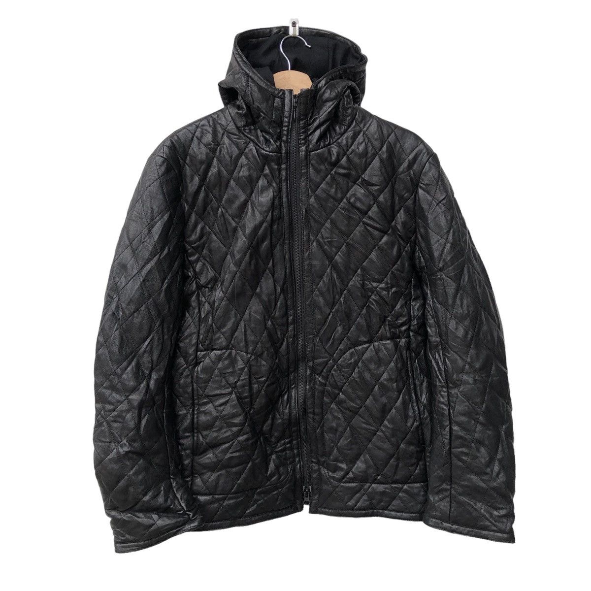 ADAM ET ROPE RARE ADAM ET ROPE QUILTED LAMB LEATHER JACKET Size US M / EU 48-50 / 2 - 2 Thumbnail