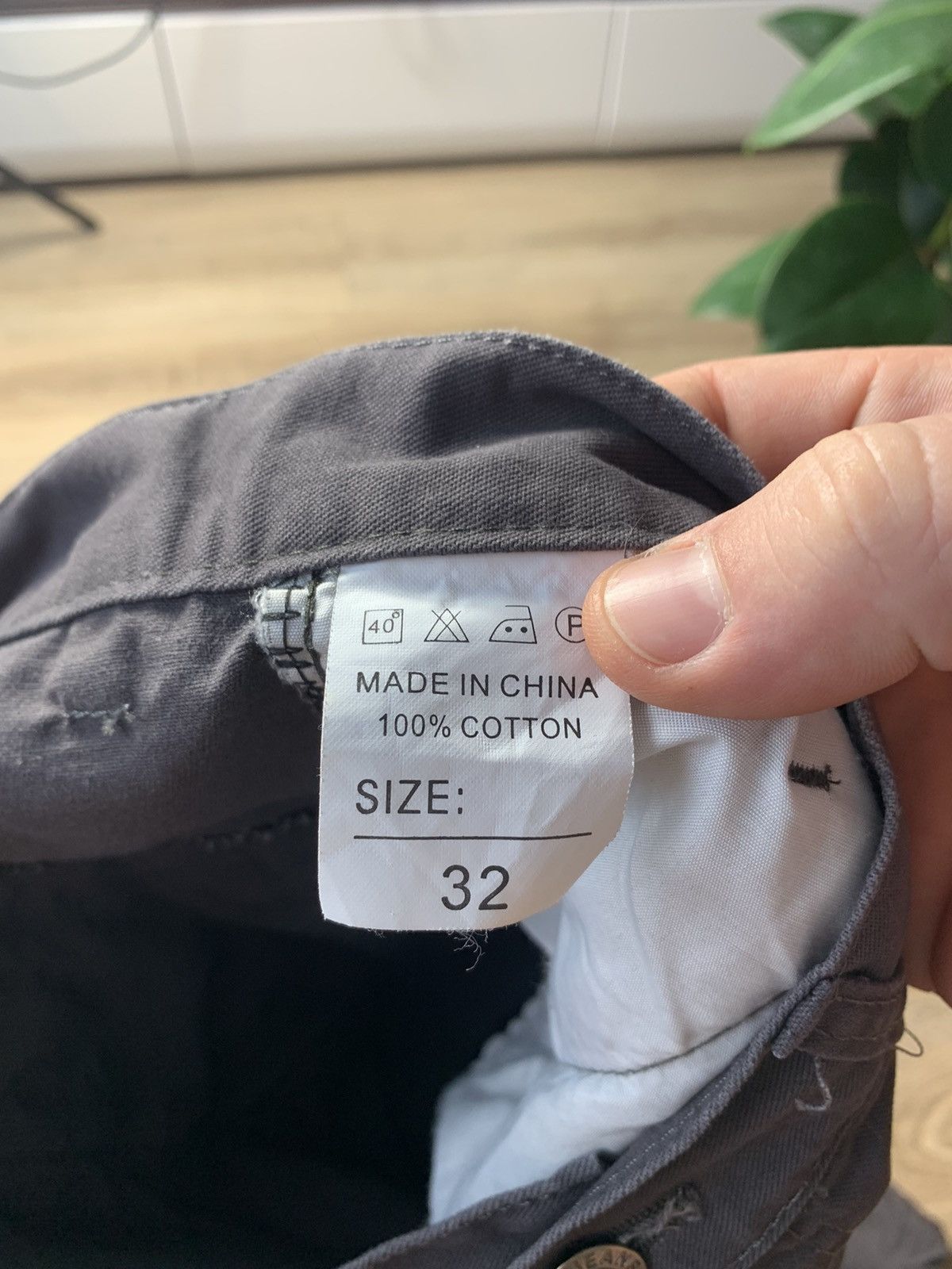 Japanese Brand Grey Punk Cargo Pants Multi Pocket Bondage Pants Size US 32 / EU 48 - 6 Thumbnail