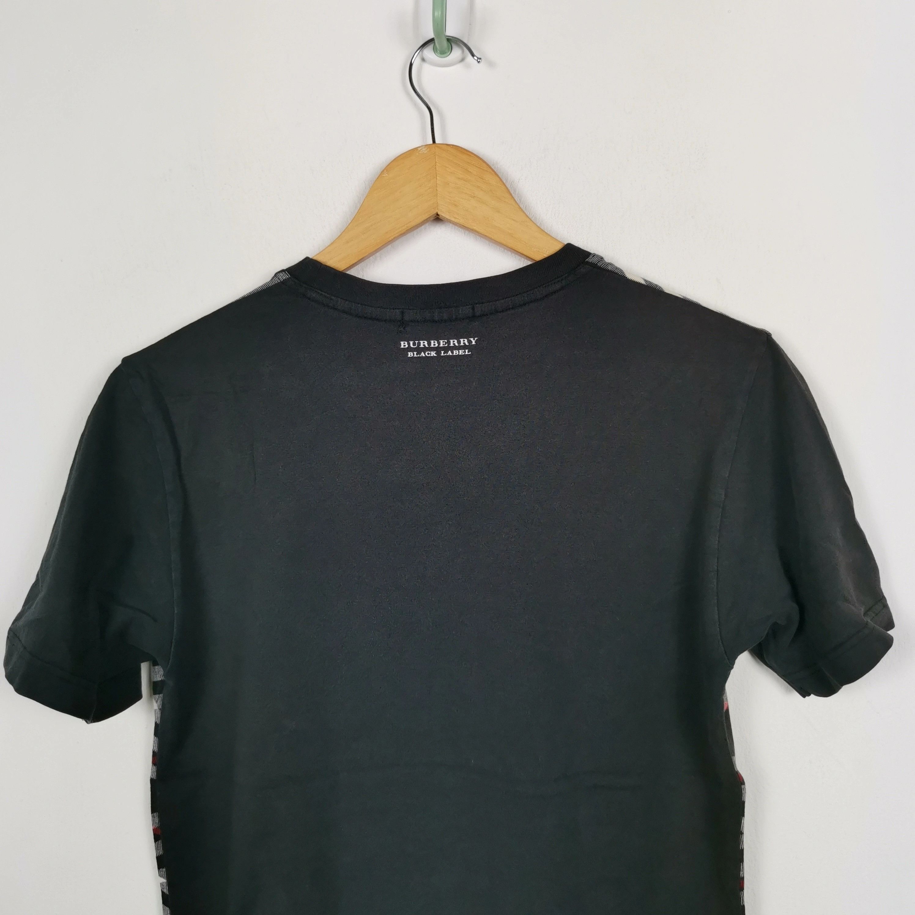 Burberry × Vintage Burberry T Shirt Black Label Checkered Burberry's Tees Size US S / EU 44-46 / 1 - 3 Thumbnail