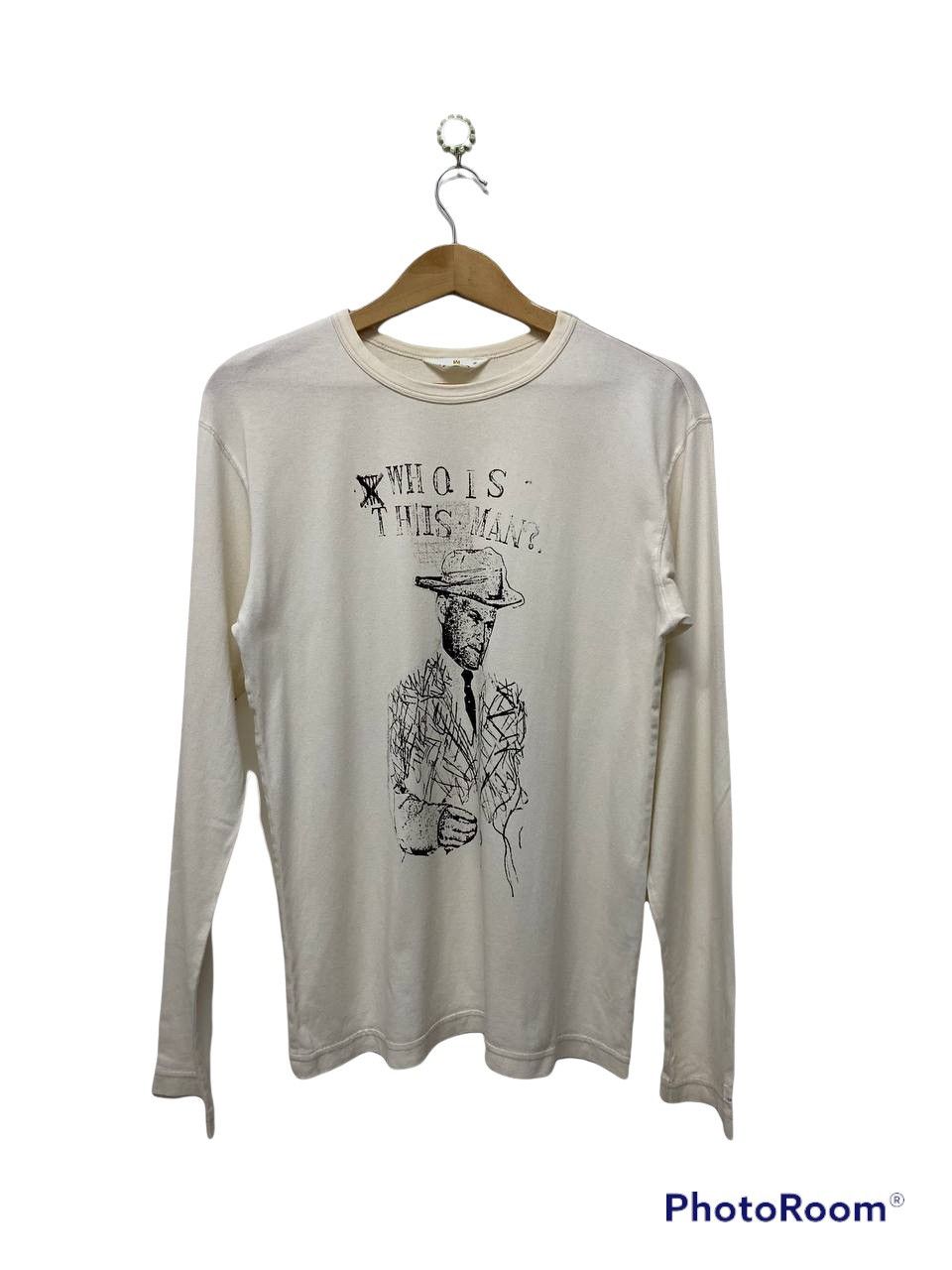 Jean-Michel Basquiat Japanese Brand Jean Michel Basquiat Long-sleeve Tshirt Size US S / EU 44-46 / 1 - 1 Thumbnail
