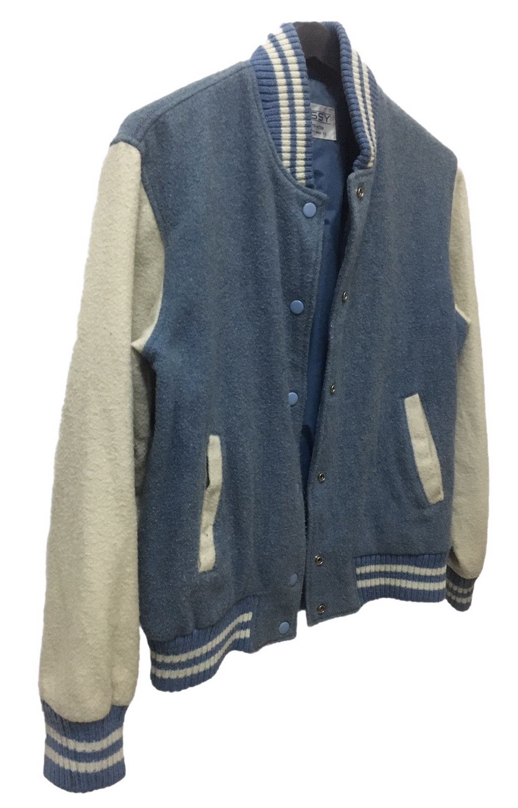 Vintage Vintage 1980s Passy Wool Bomber Varsity Jacket Size US M / EU 48-50 / 2 - 10 Thumbnail