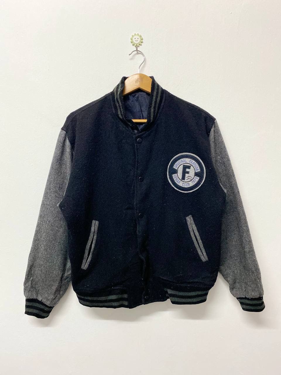Japanese Brand Urban Club Varsity Jacket Wool Size US L / EU 52-54 / 3 - 1 Thumbnail