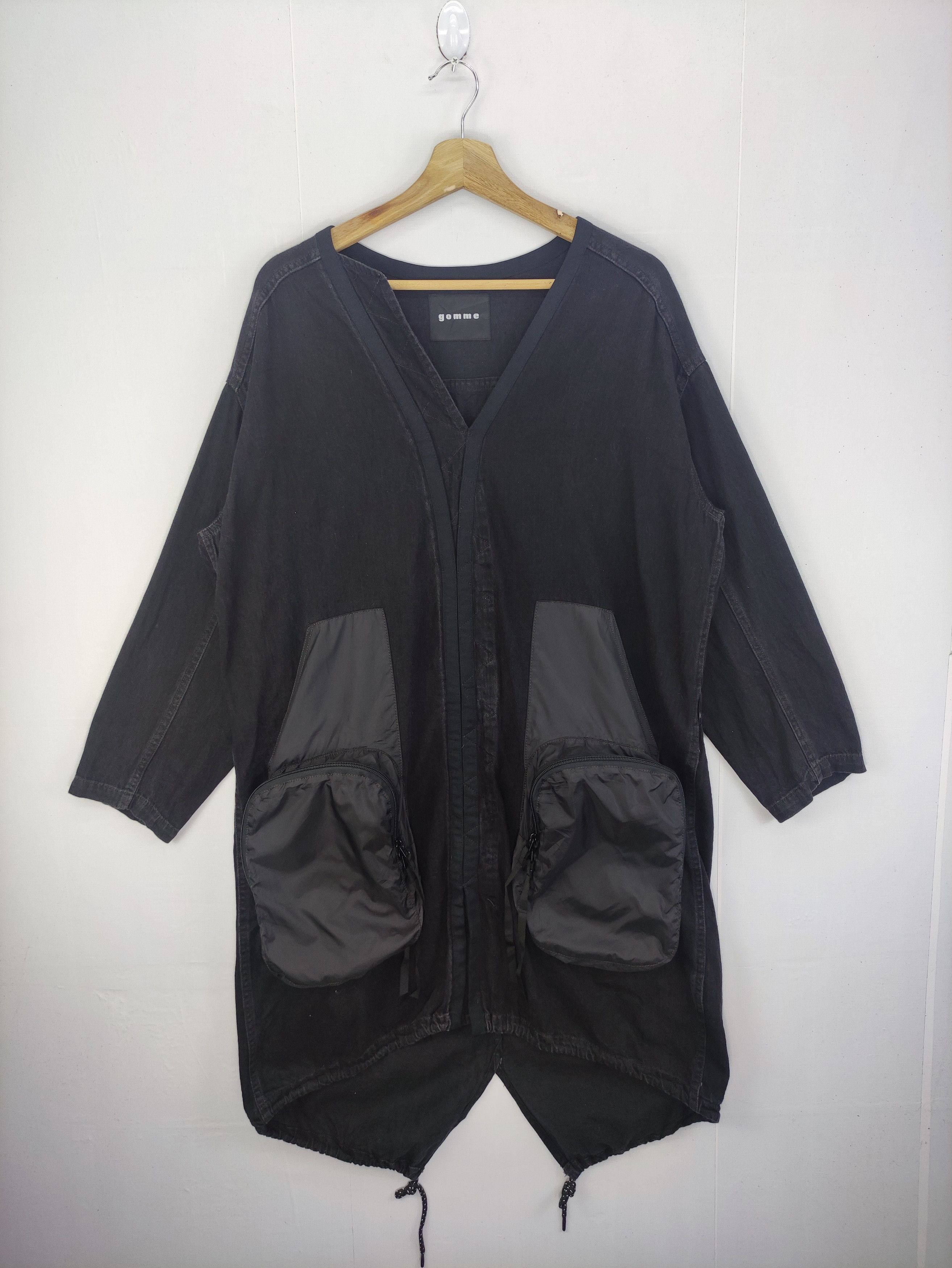 gomme Vintage Gomme Cardigan Long Jacket Size L / US 10 / IT 46 - 1 Thumbnail