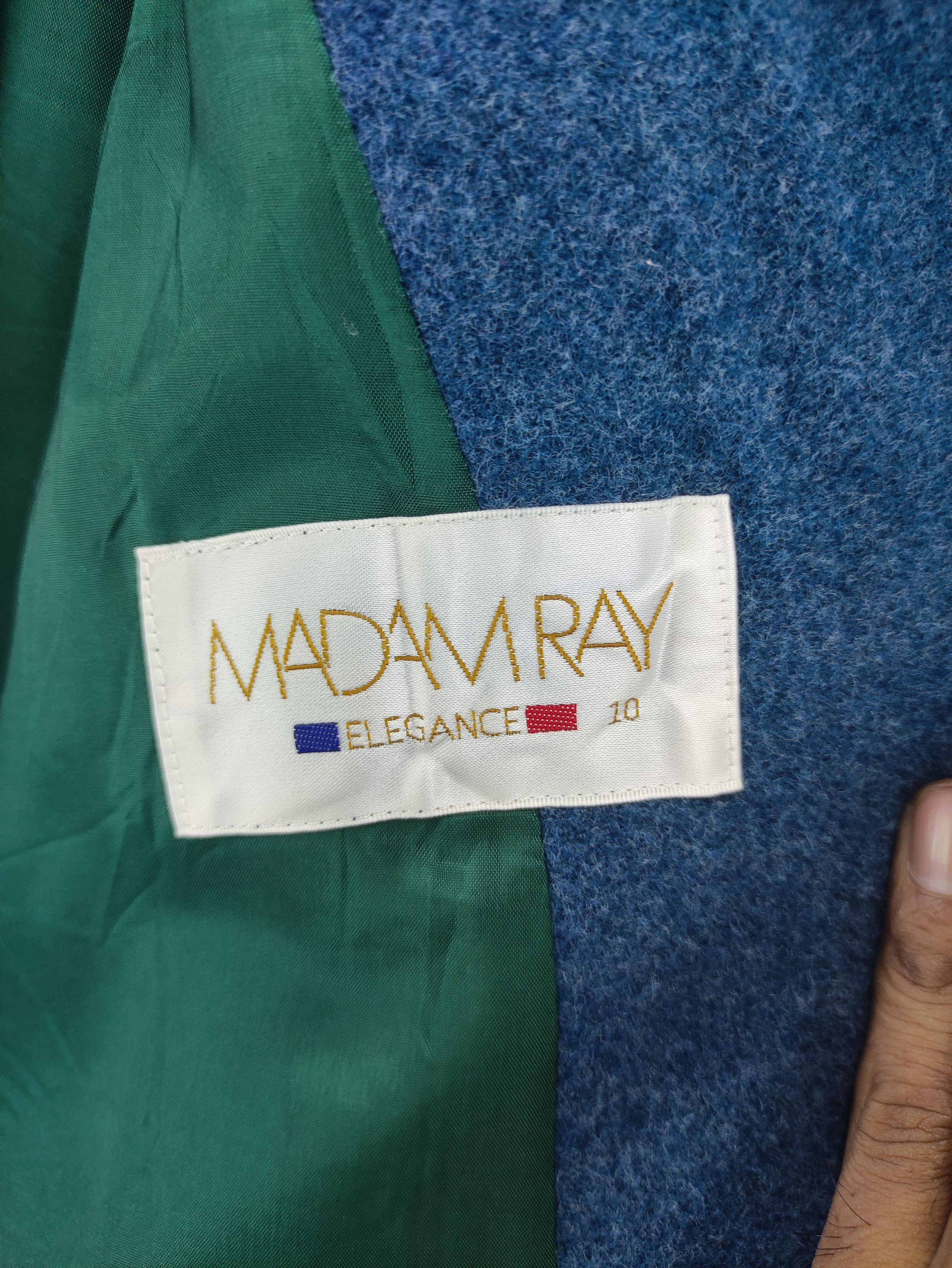 Japanese Brand Vintage Jacket Wool Coat By Madam Ray Size XL / US 12-14 / IT 48-50 - 3 Thumbnail