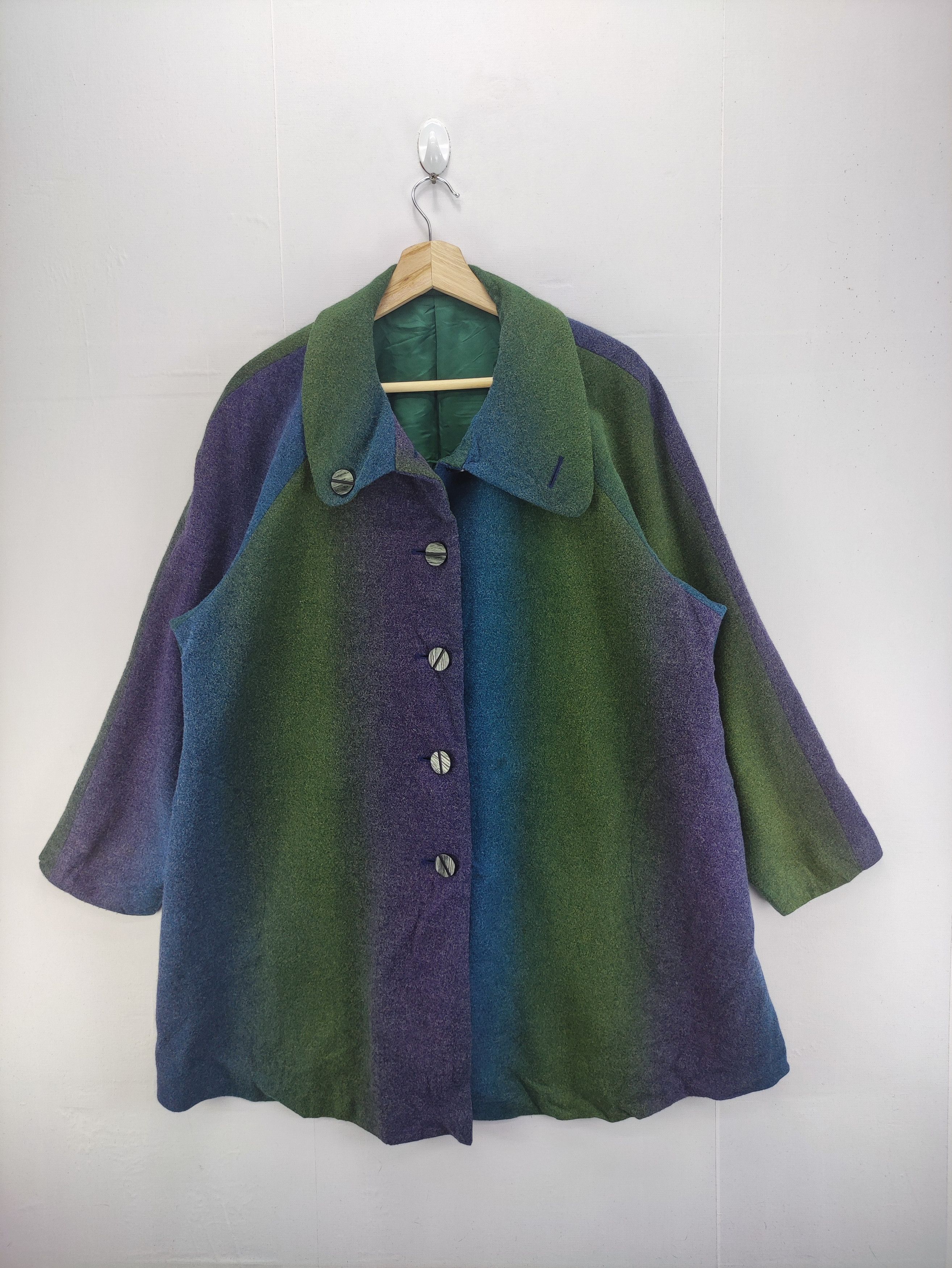 Japanese Brand Vintage Jacket Wool Coat By Madam Ray Size XL / US 12-14 / IT 48-50 - 1 Thumbnail