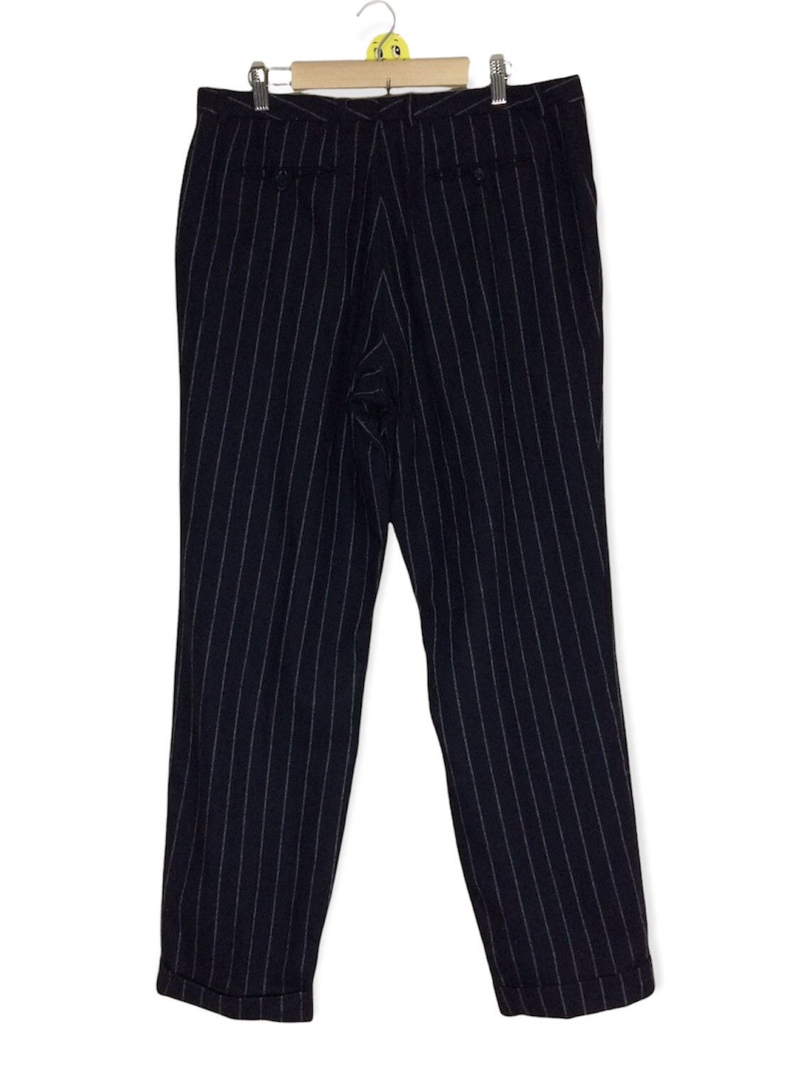 Versace Vintage Versus Versace Striped Made in italy Pants Hickory Size US 35 - 4 Thumbnail