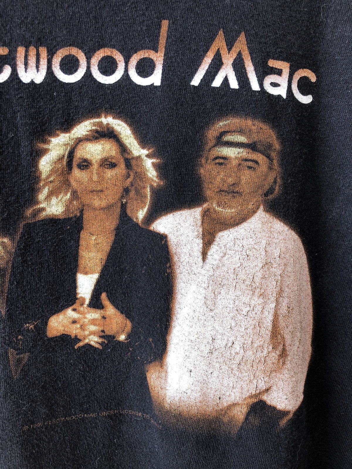 Band Tees Vintage 90s Fleetwood Mac 97 Tour Promo Tee Size US XL / EU 56 / 4 - 3 Thumbnail