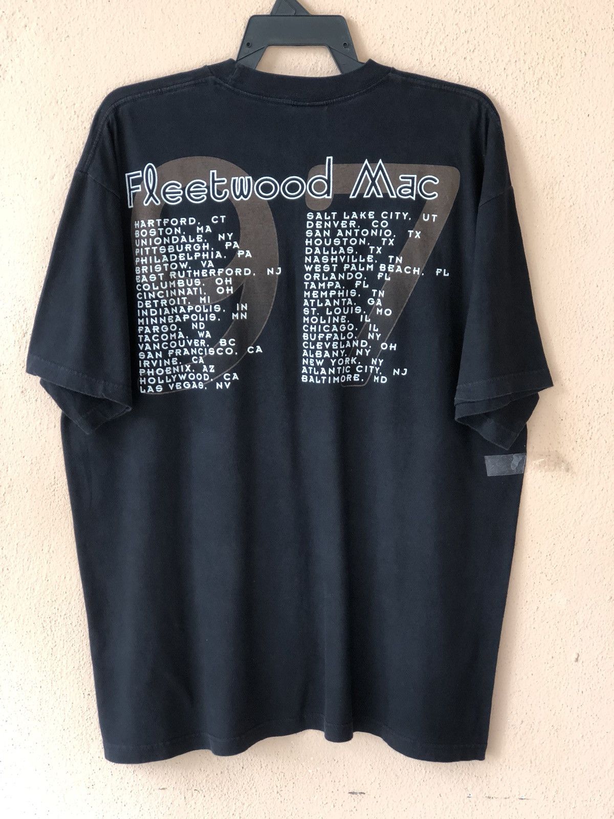 Band Tees Vintage 90s Fleetwood Mac 97 Tour Promo Tee Size US XL / EU 56 / 4 - 9 Thumbnail