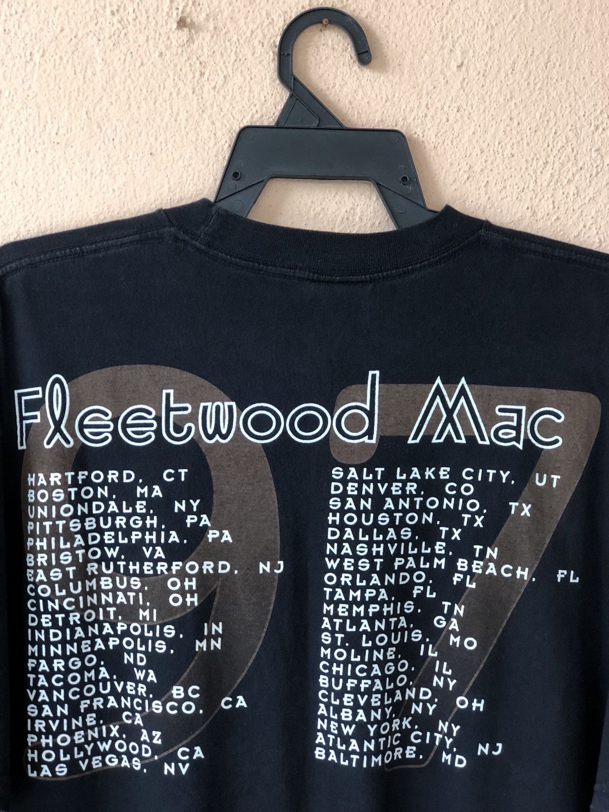 Band Tees Vintage 90s Fleetwood Mac 97 Tour Promo Tee Size US XL / EU 56 / 4 - 8 Thumbnail