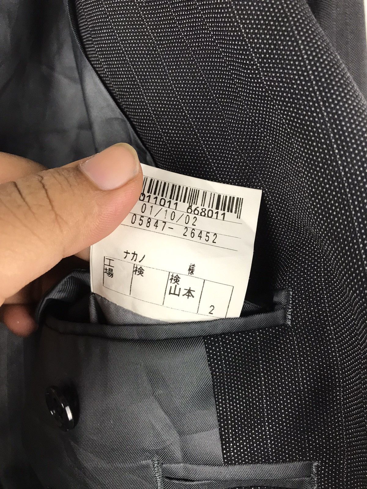 Balenciaga × Vintage 🔥BALENCIAGA PARIS MENS TAILORED BLAZER Size US S / EU 44-46 / 1 - 10 Thumbnail