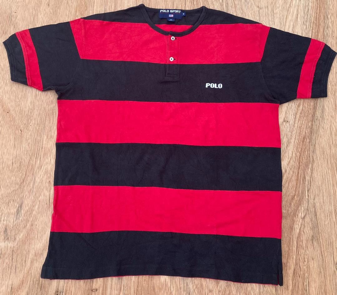 image of Made In USA x Polo Ralph Lauren Vintage Tee Polo Sports C15, Men's (Size Medium)