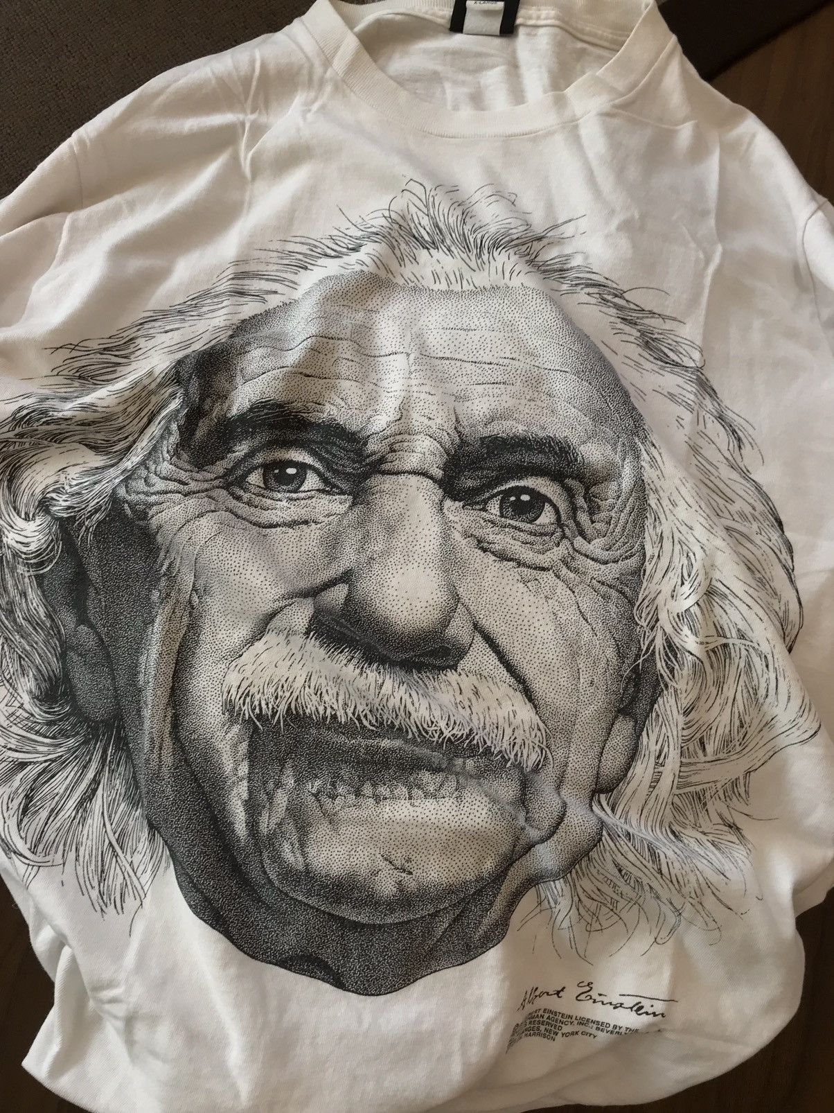 Changes × Vintage Vintage Albert Einstein 1994 Art by Wm. Harrison Size US XL / EU 56 / 4 - 3 Thumbnail