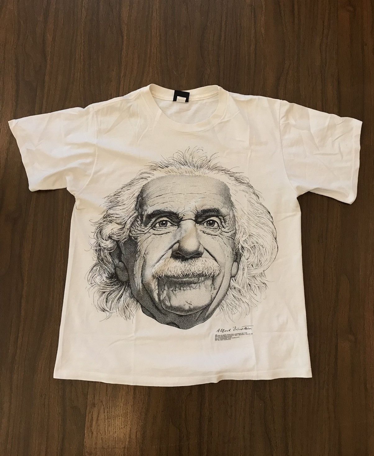 Changes × Vintage Vintage Albert Einstein 1994 Art by Wm. Harrison Size US XL / EU 56 / 4 - 9 Thumbnail