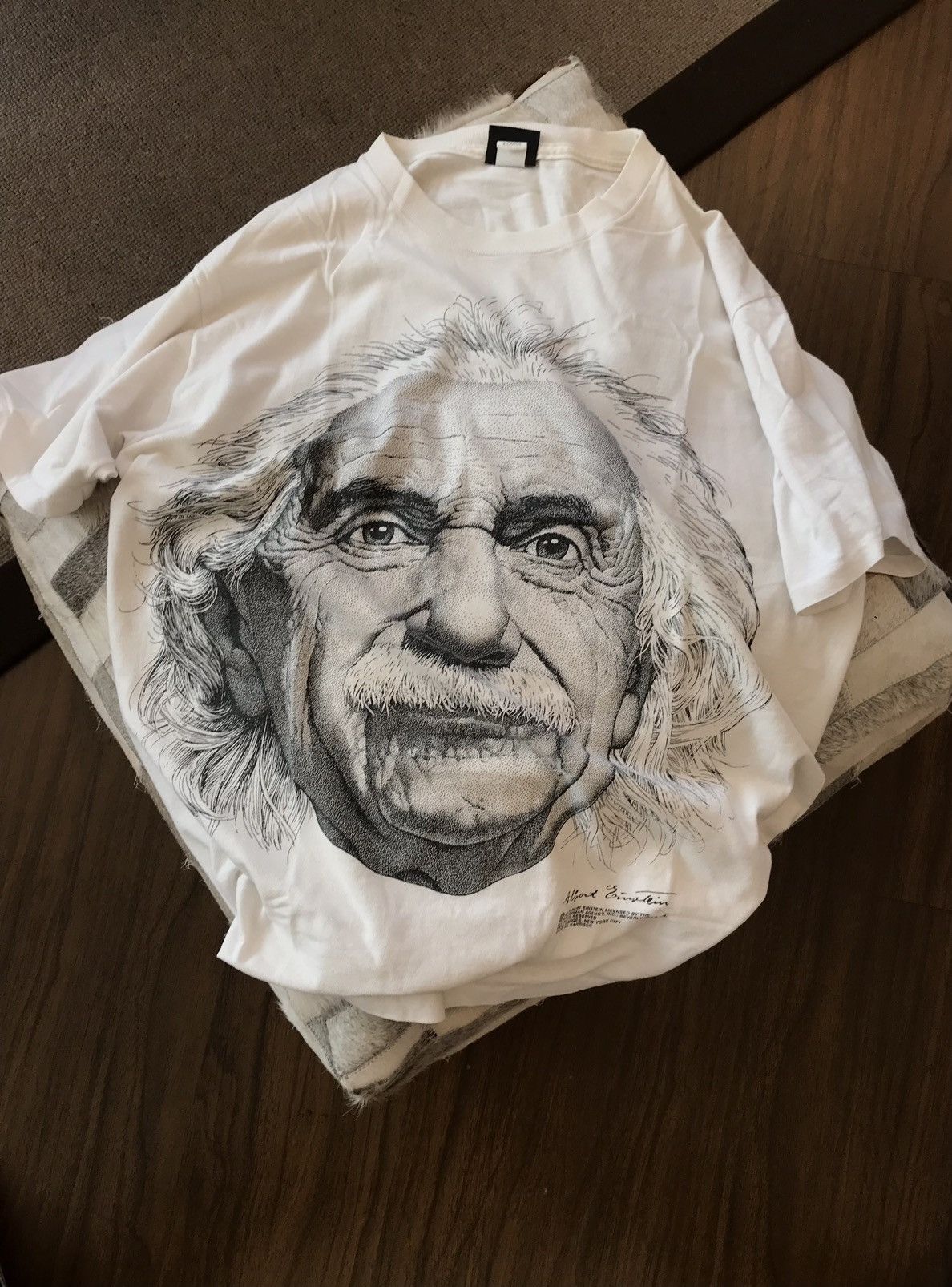 Changes × Vintage Vintage Albert Einstein 1994 Art by Wm. Harrison Size US XL / EU 56 / 4 - 1 Thumbnail