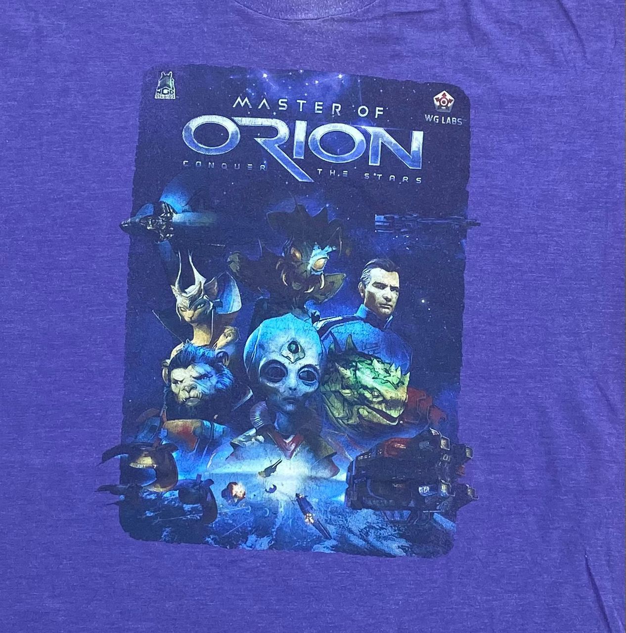Vintage vintage tee D - 27 Master of Orion Size US L / EU 52-54 / 3 - 2 Thumbnail