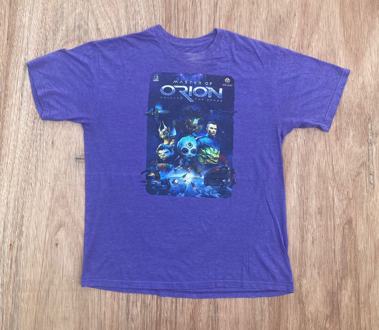 Vintage vintage tee D - 27 Master of Orion Size US L / EU 52-54 / 3 - 1 Thumbnail