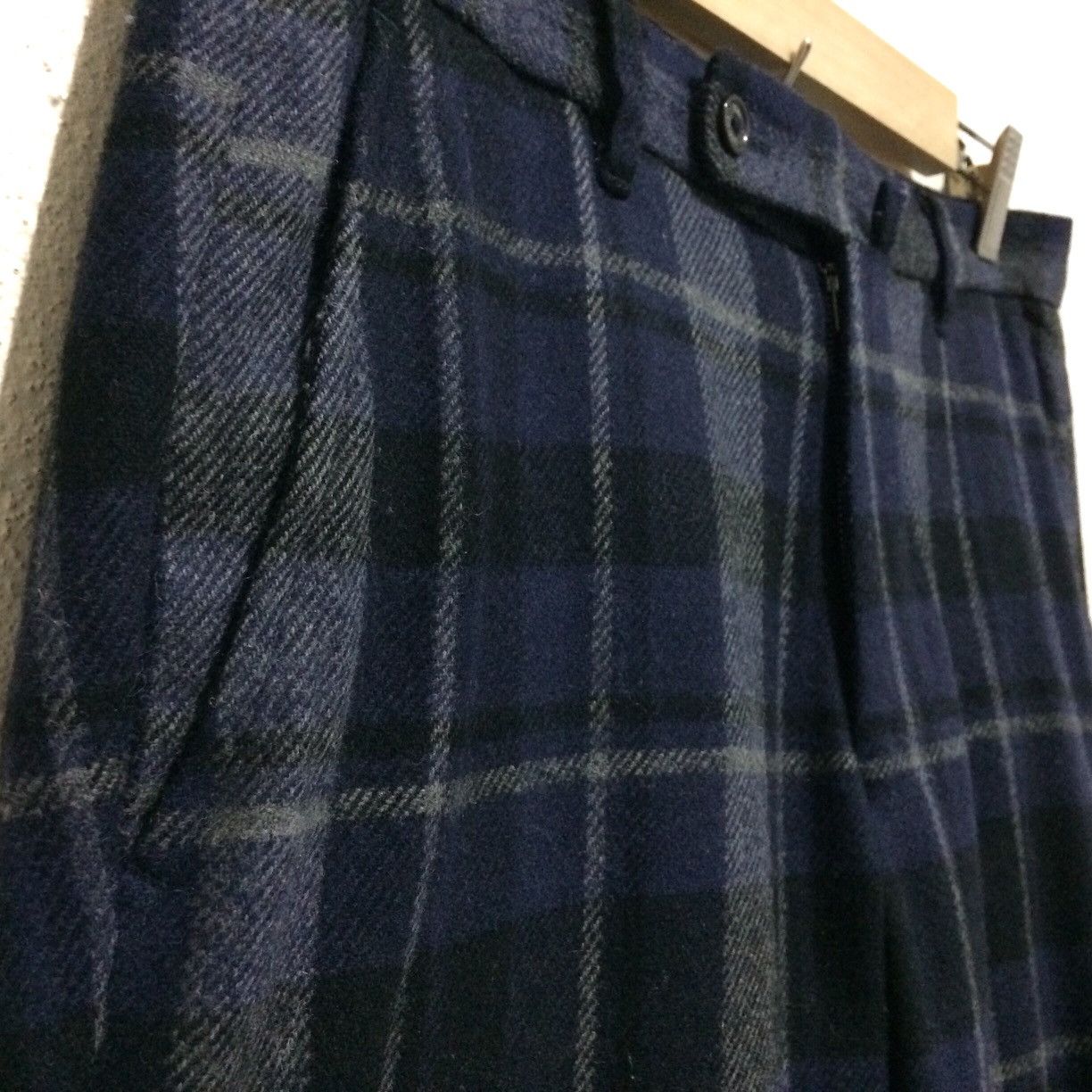 Baracuta Vintage Baracuta Tartan Checked Wool Pants Cargo Size US 32 / EU 48 - 2 Thumbnail