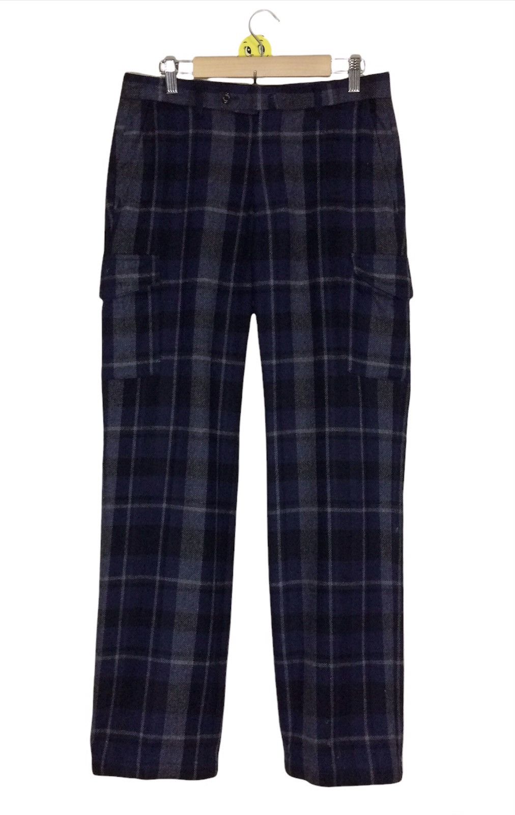 Vintage Baracuta Tartan Checked Wool Pants Cargo