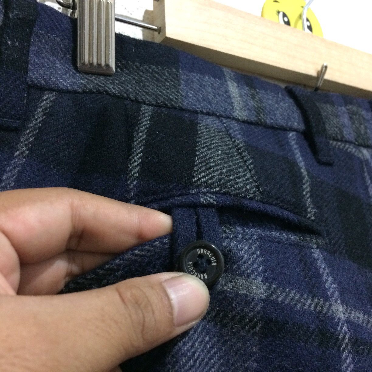 Baracuta Vintage Baracuta Tartan Checked Wool Pants Cargo Size US 32 / EU 48 - 8 Thumbnail