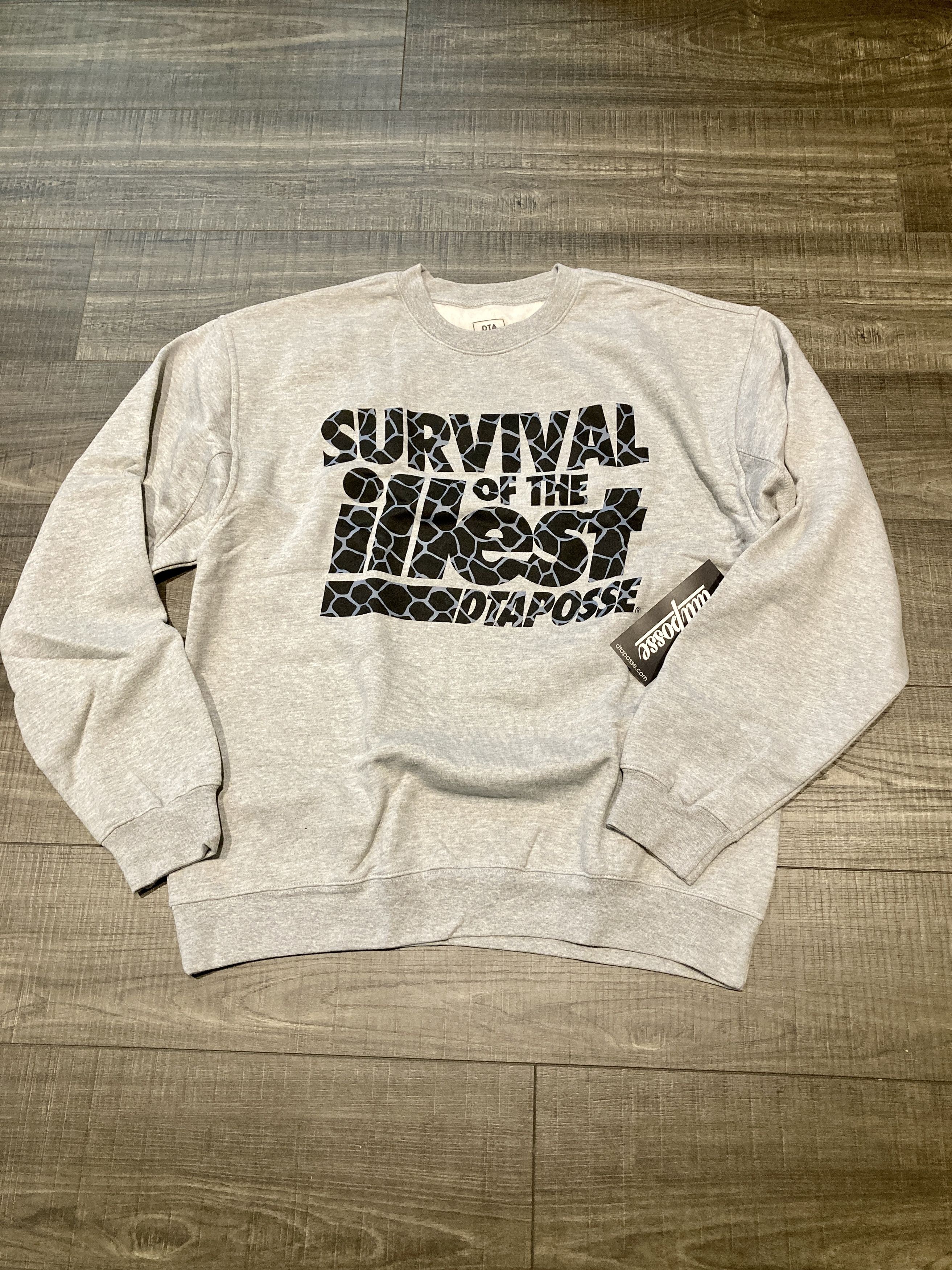 ILLEST x DTA x ROGUE STATUS crewneck fleece sz L