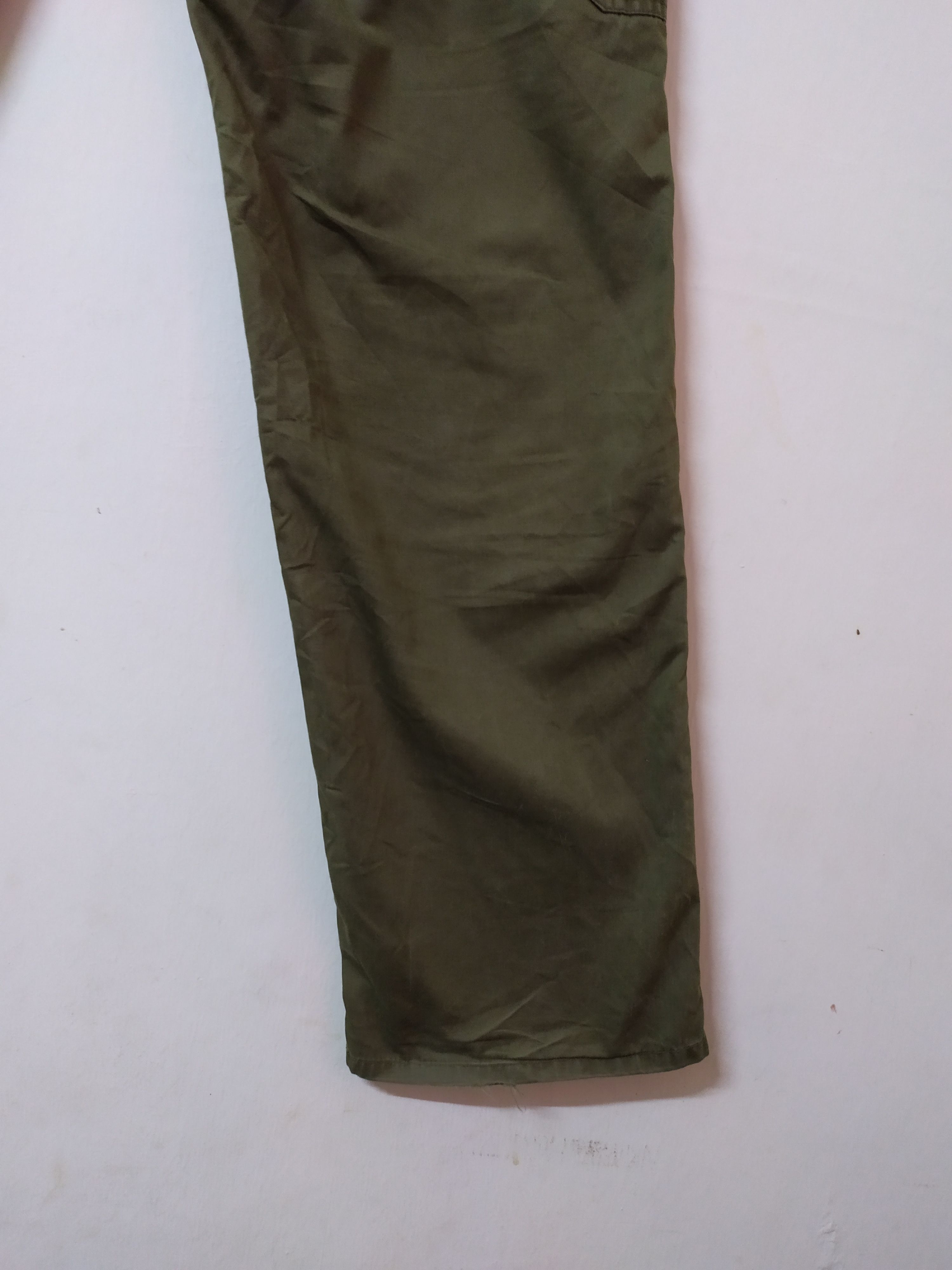 Japanese Brand BACK NUMBER FADED CARGO PANTS MULTIPOCKET TACTICAL PANTS Size US 32 / EU 48 - 10 Thumbnail