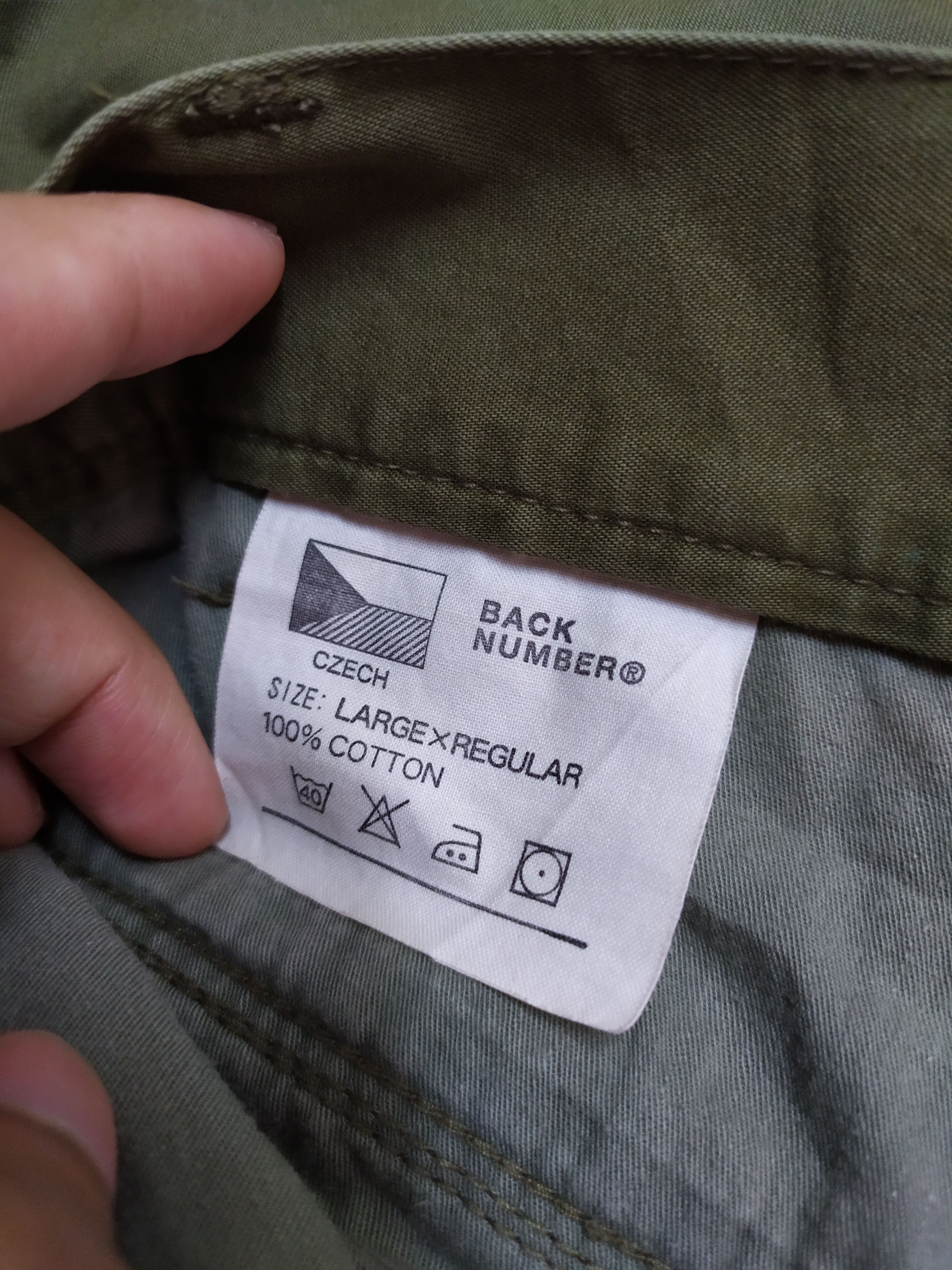 Japanese Brand BACK NUMBER FADED CARGO PANTS MULTIPOCKET TACTICAL PANTS Size US 32 / EU 48 - 17 Thumbnail
