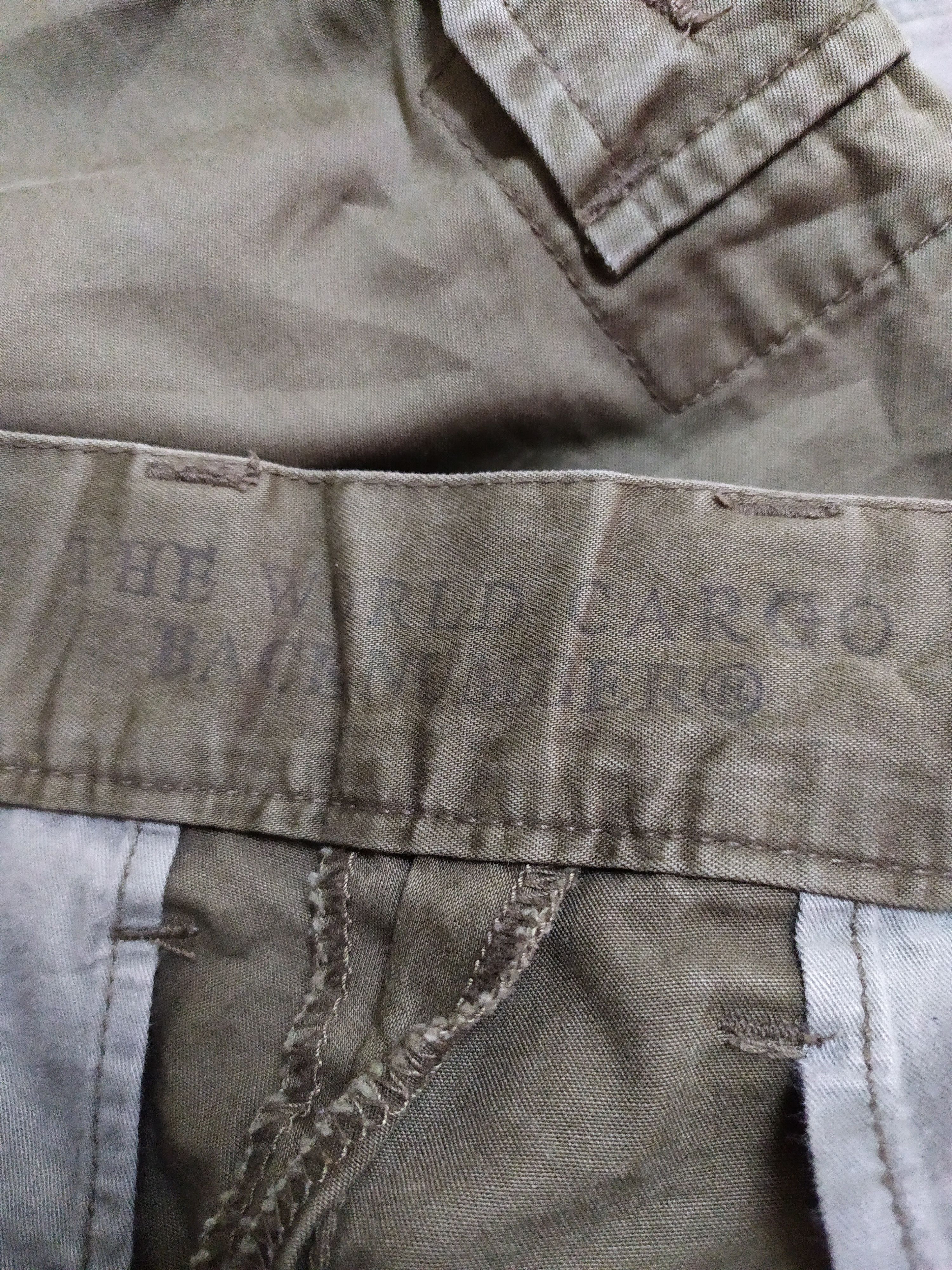 Japanese Brand BACK NUMBER FADED CARGO PANTS MULTIPOCKET TACTICAL PANTS Size US 32 / EU 48 - 16 Thumbnail