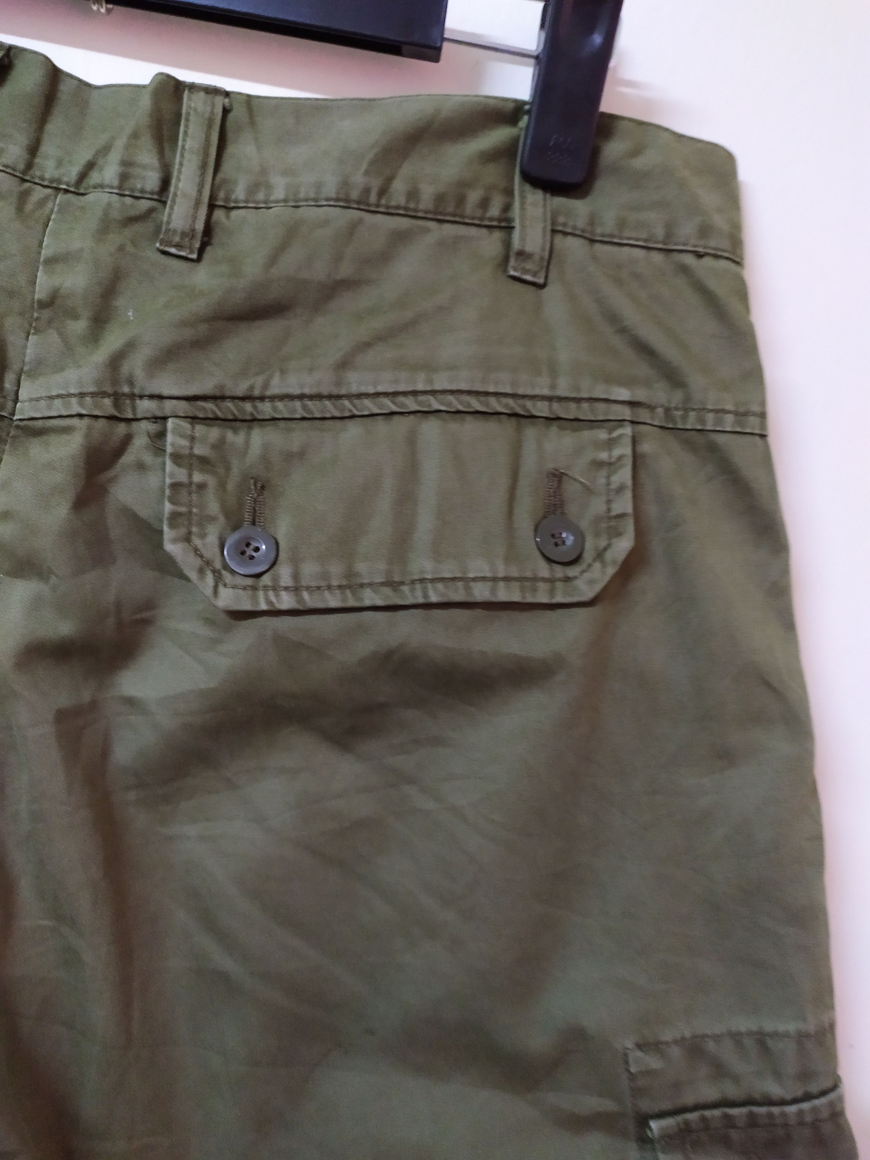 Japanese Brand BACK NUMBER FADED CARGO PANTS MULTIPOCKET TACTICAL PANTS Size US 32 / EU 48 - 9 Thumbnail