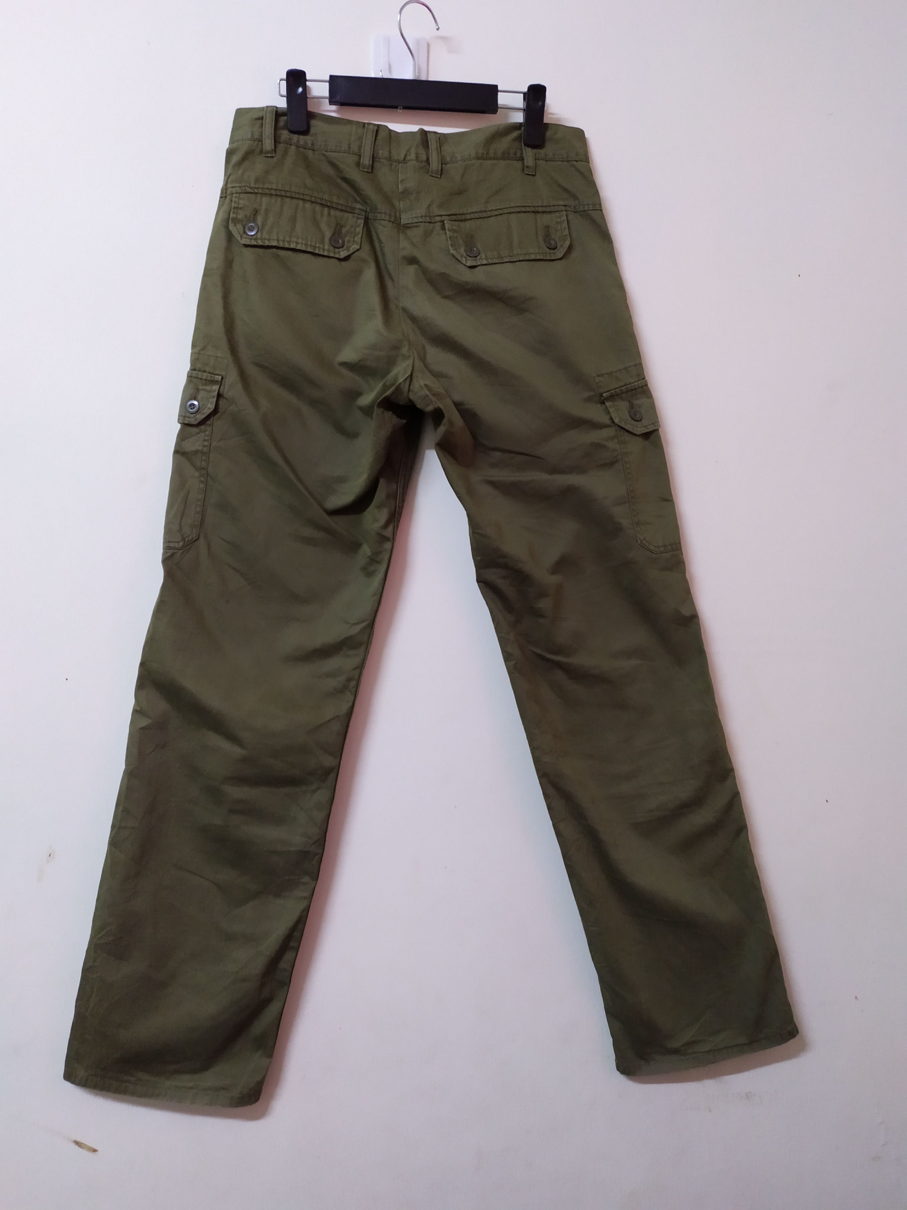 Japanese Brand BACK NUMBER FADED CARGO PANTS MULTIPOCKET TACTICAL PANTS Size US 32 / EU 48 - 7 Thumbnail