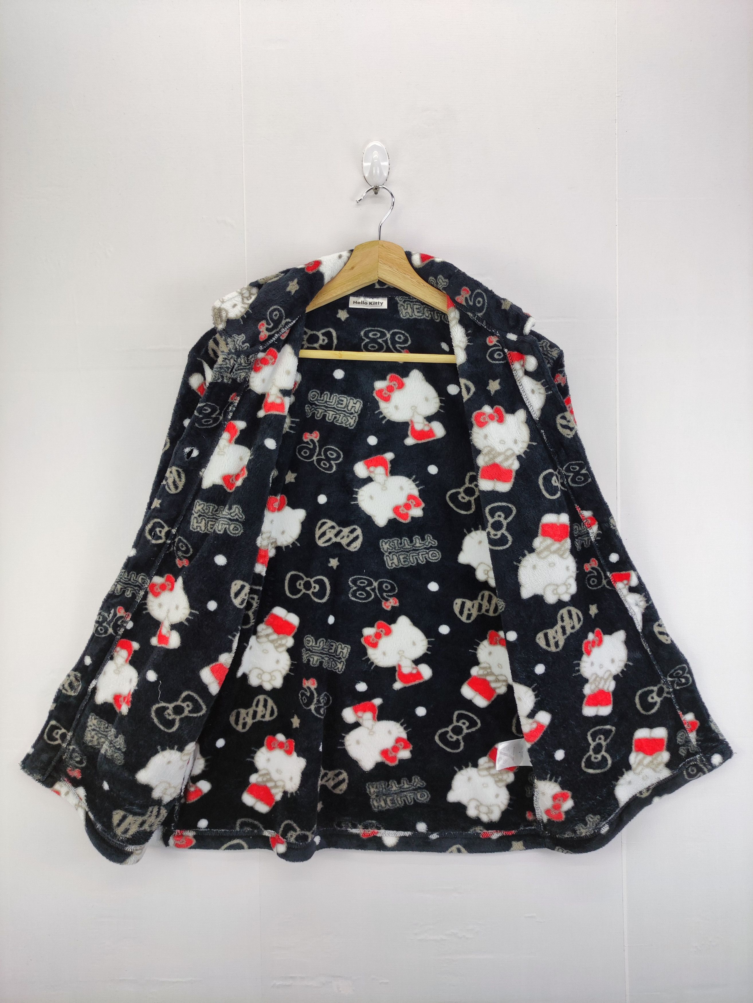 Japanese Brand Vintage Hello kitty Pyjamas Fleece 1 Set Size US M / EU 48-50 / 2 - 3 Thumbnail