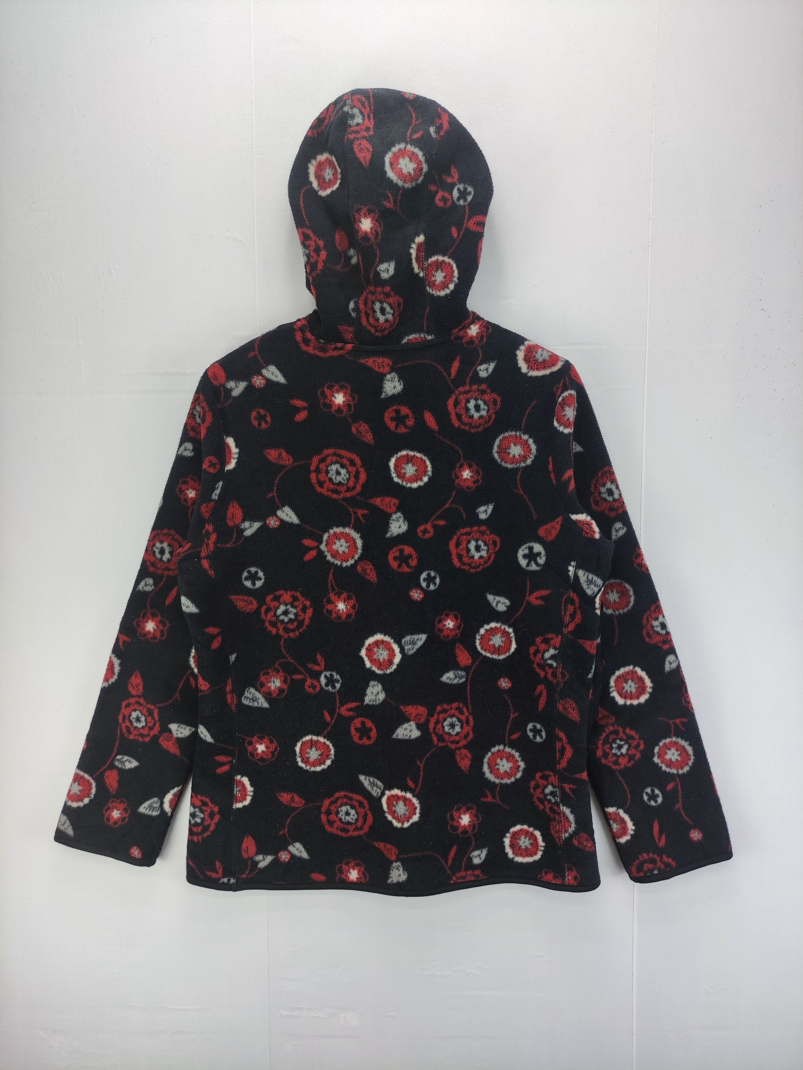 Japanese Brand Vintage Crocodile Fleece Jacket Zipper Hoodie Size M / US 6-8 / IT 42-44 - 6 Thumbnail