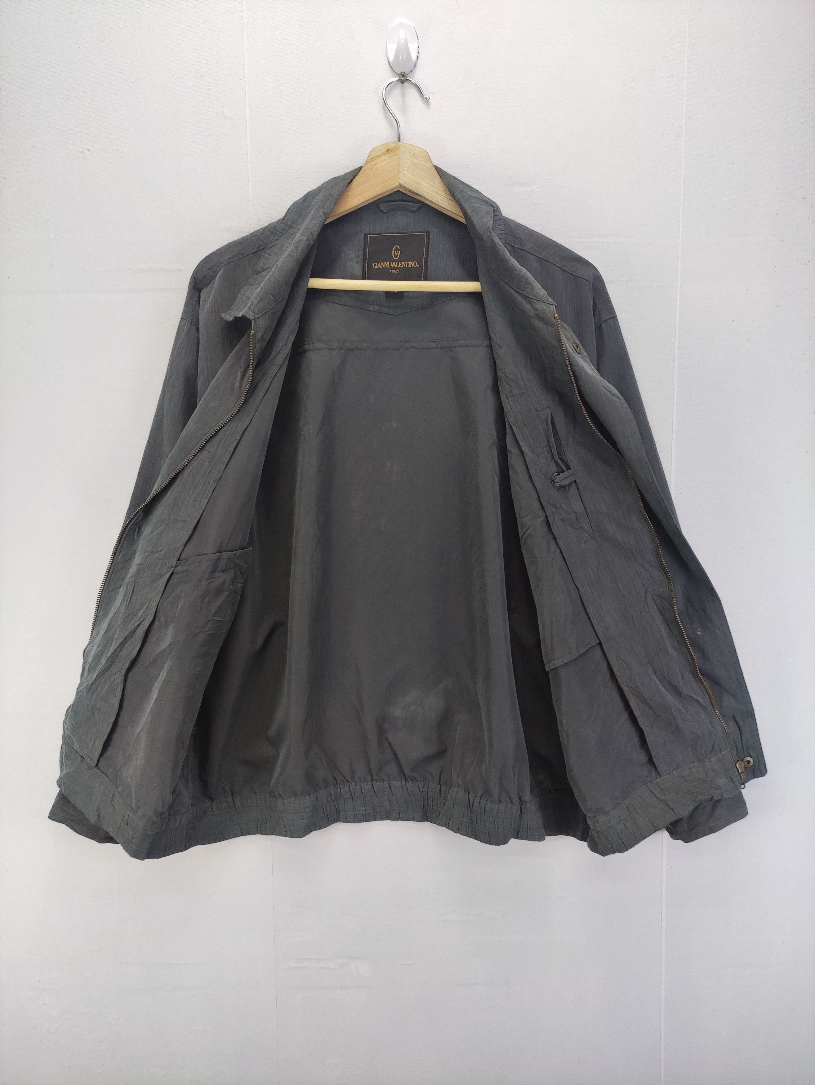 Gianni Valentino Vintage Gianni Valentino Casual Jacket Zipper Size US L / EU 52-54 / 3 - 5 Thumbnail
