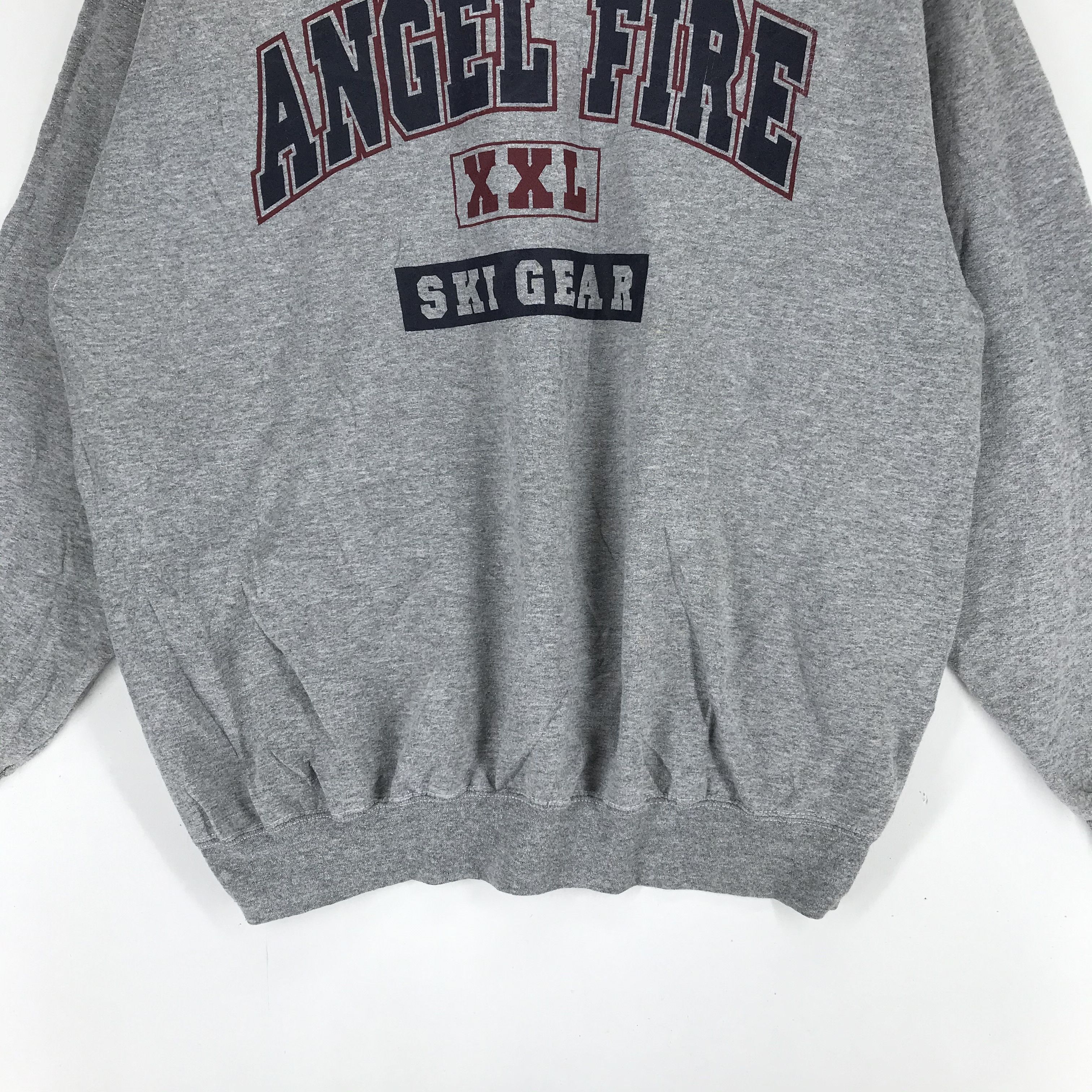 Japanese Brand Vintage Angel Fire Ski Gear Big Logo Sweatshirts #2267-89 Size US XL / EU 56 / 4 - 4 Thumbnail