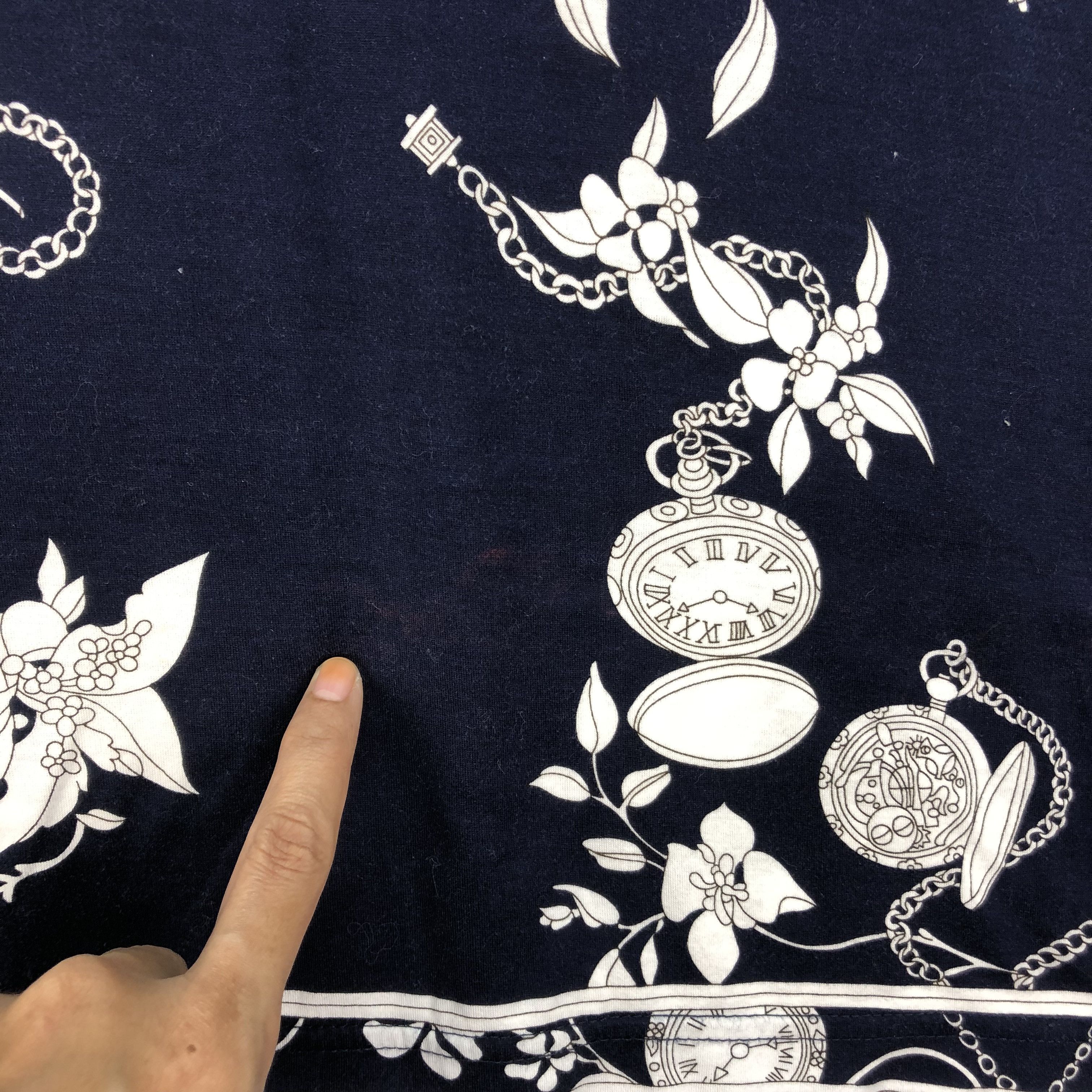 Japanese Brand Jean Michel USA Classic Watch All Over Print Polo #4595-160 Size US S / EU 44-46 / 1 - 5 Thumbnail