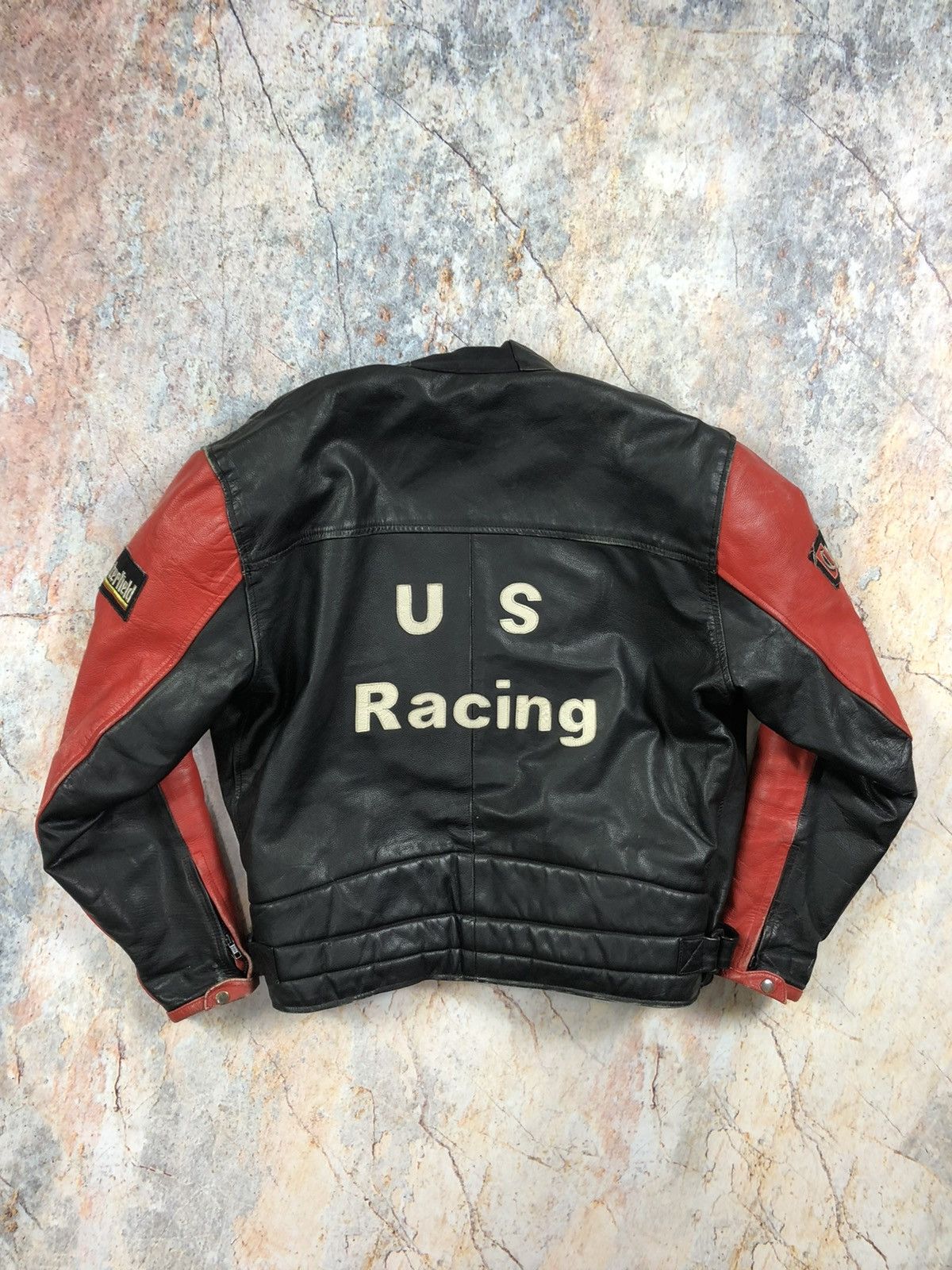 Vintage Racing US leather jacket Size US L / EU 52-54 / 3 - 4 Thumbnail