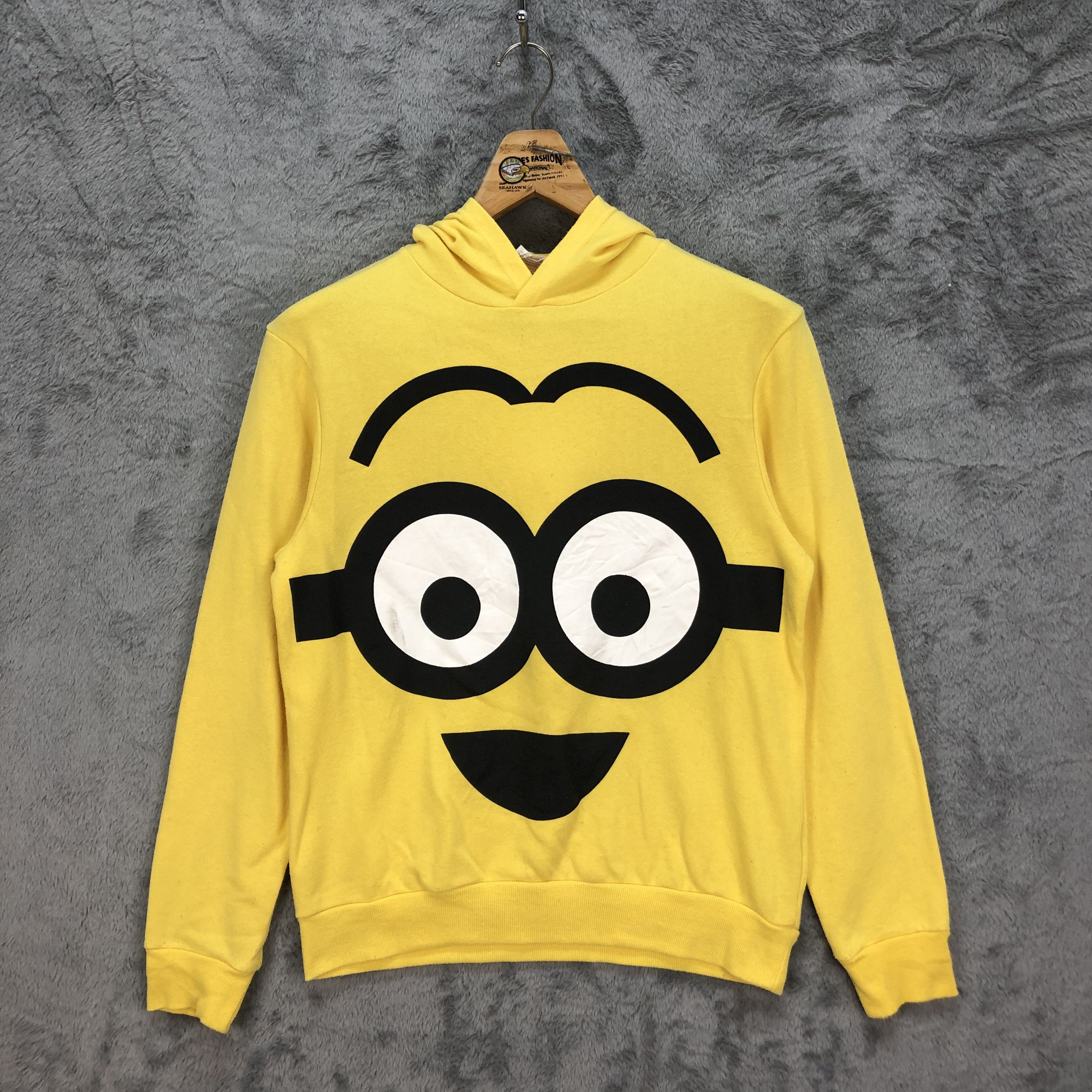 image of Movie x Universal Studios Despicable Me Union Made Universal Studios Hoodies 4959-39 in Yellow (Siz