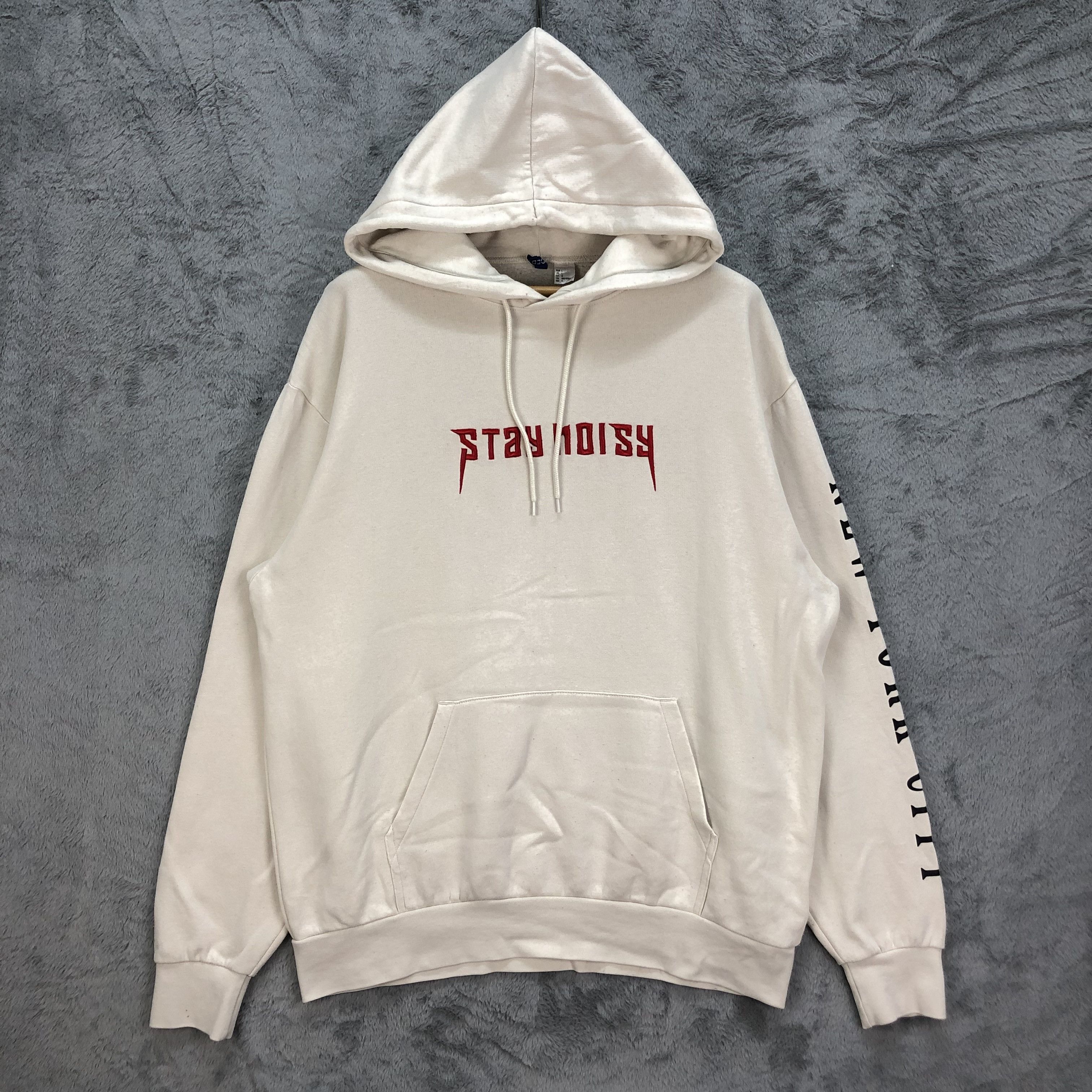Japanese Brand STAY NOISY NEW YORK CITY Pullover Hoodies #4960-39 Size US L / EU 52-54 / 3 - 1 Thumbnail