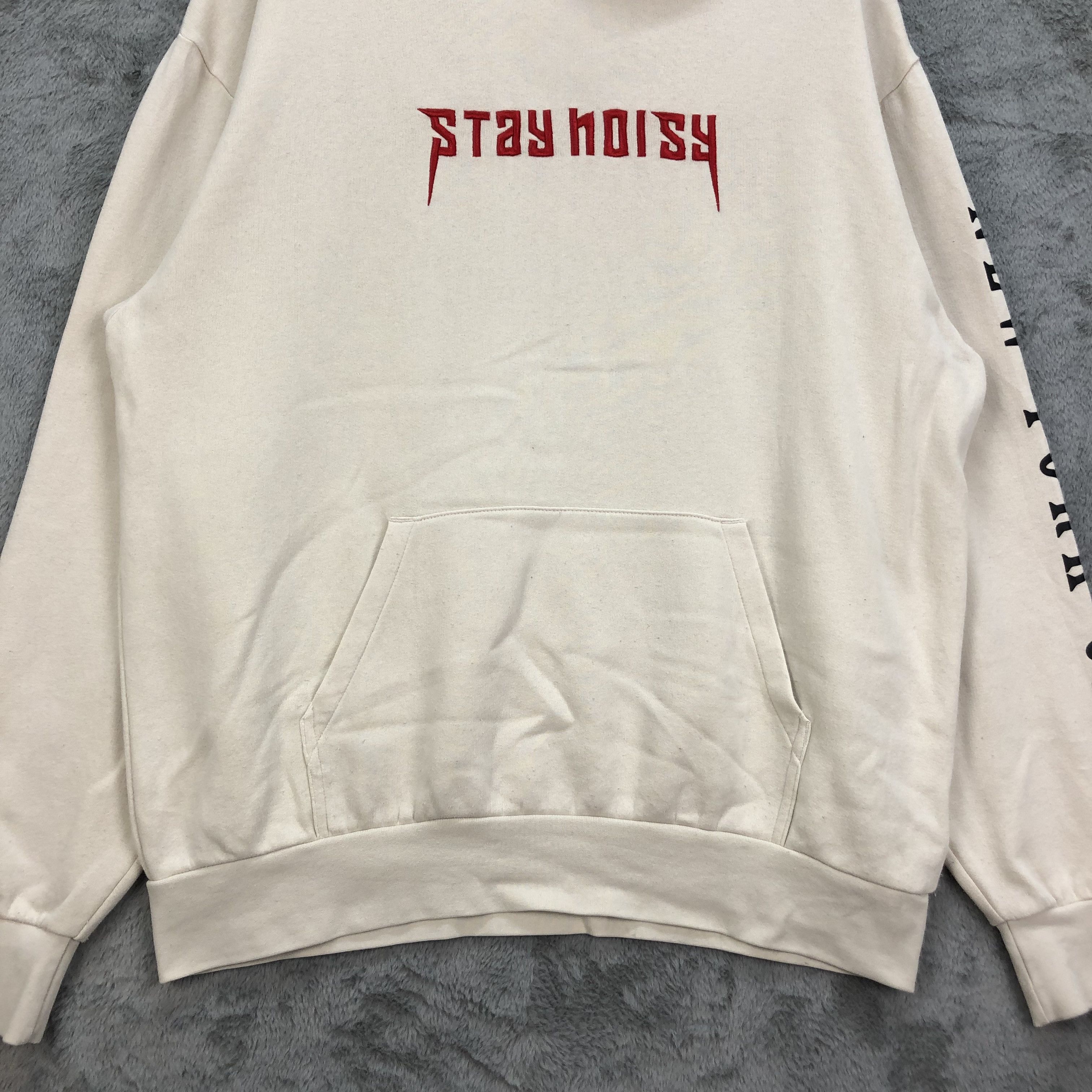 Japanese Brand STAY NOISY NEW YORK CITY Pullover Hoodies #4960-39 Size US L / EU 52-54 / 3 - 4 Thumbnail