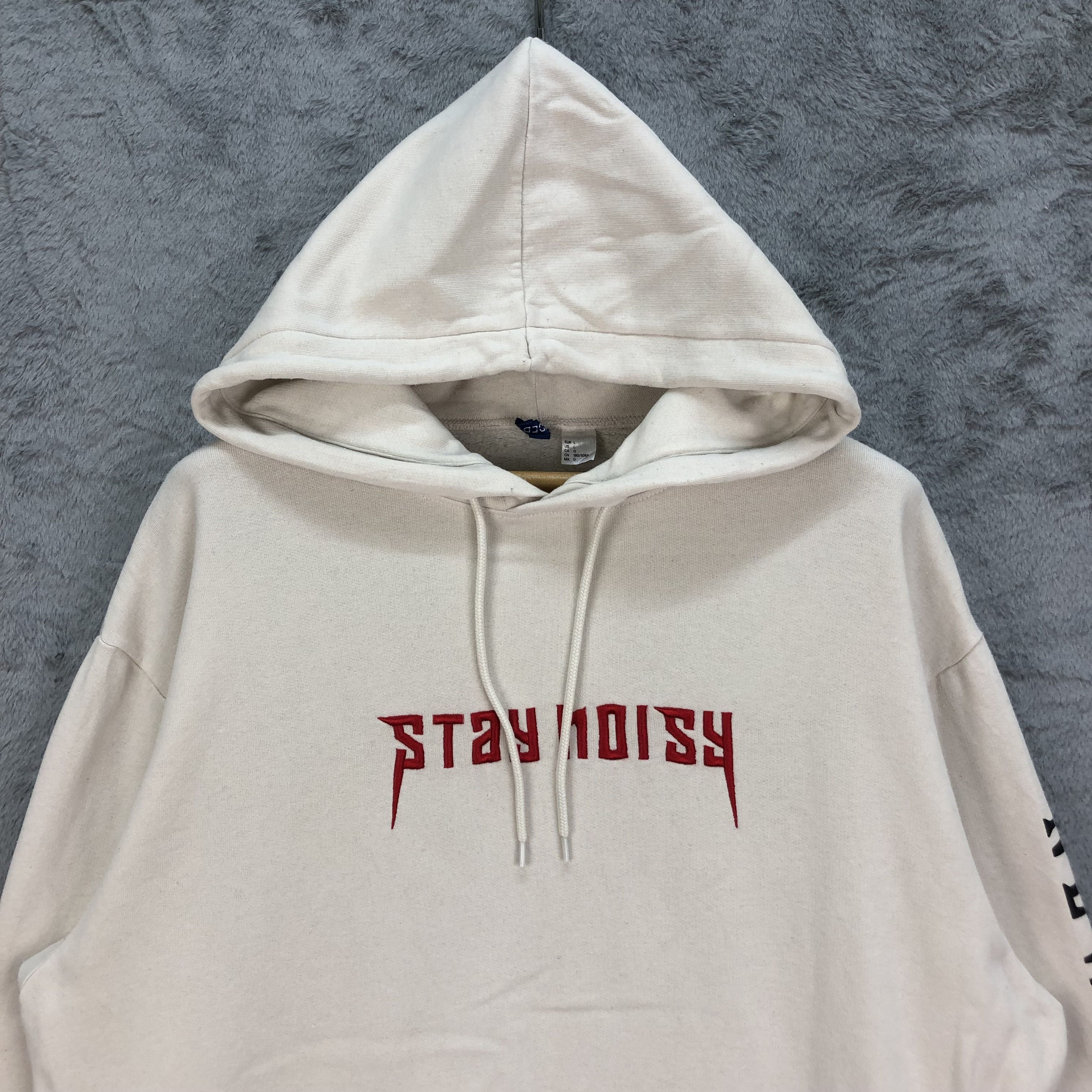 Japanese Brand STAY NOISY NEW YORK CITY Pullover Hoodies #4960-39 Size US L / EU 52-54 / 3 - 2 Thumbnail