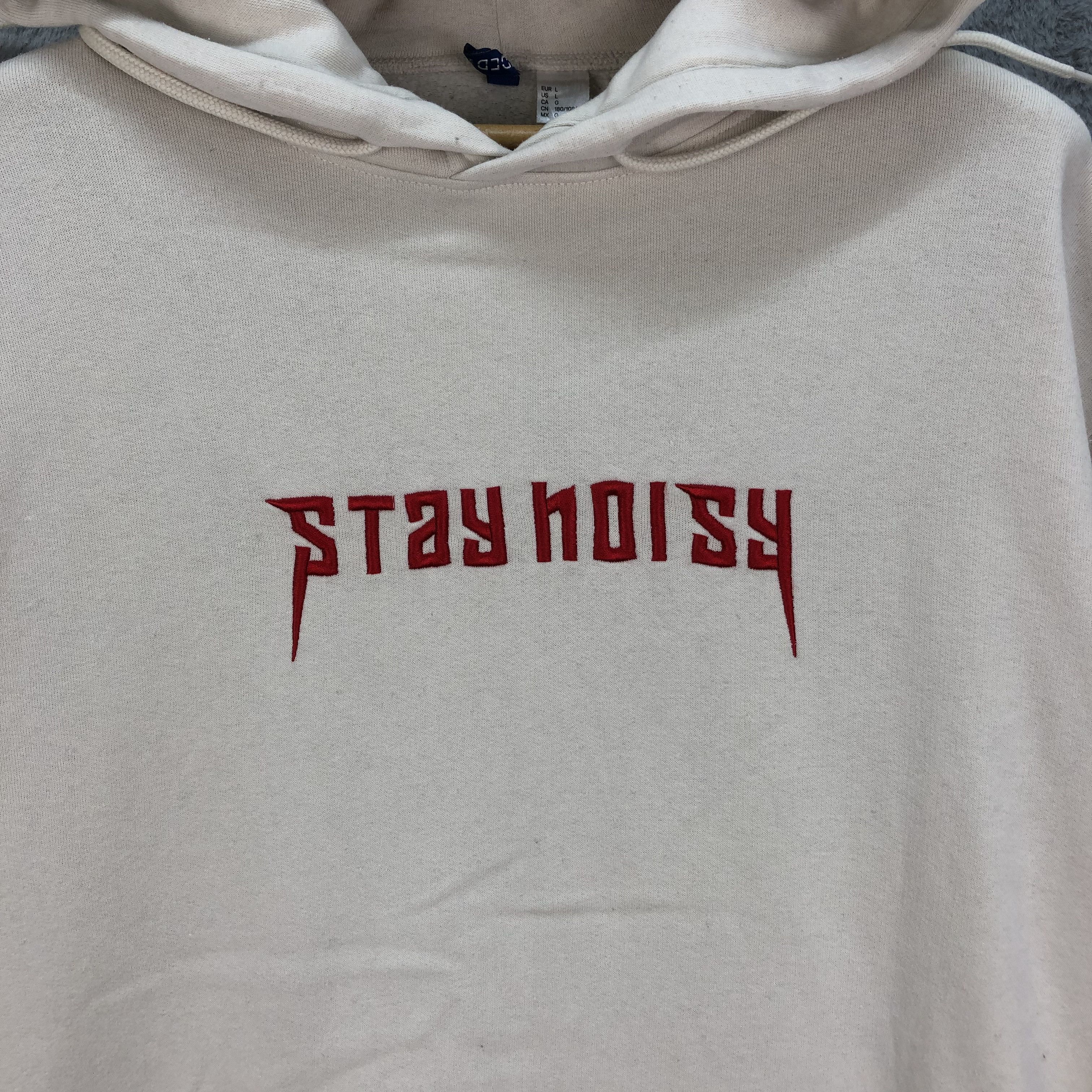 Japanese Brand STAY NOISY NEW YORK CITY Pullover Hoodies #4960-39 Size US L / EU 52-54 / 3 - 3 Thumbnail