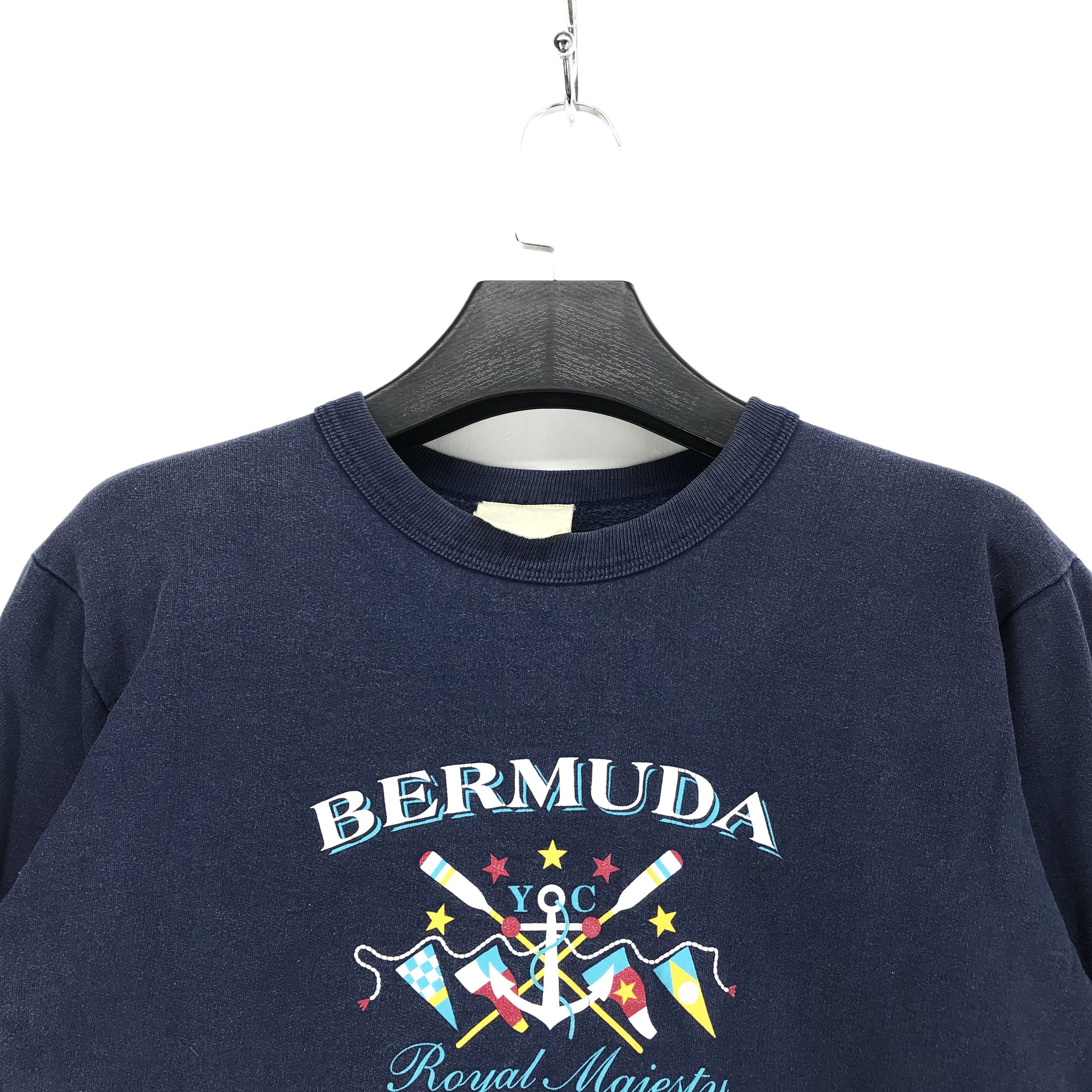 Vintage Vintage 90s BERMUDA Big Logo Sweatshirts #2174-84 Size US S / EU 44-46 / 1 - 2 Thumbnail