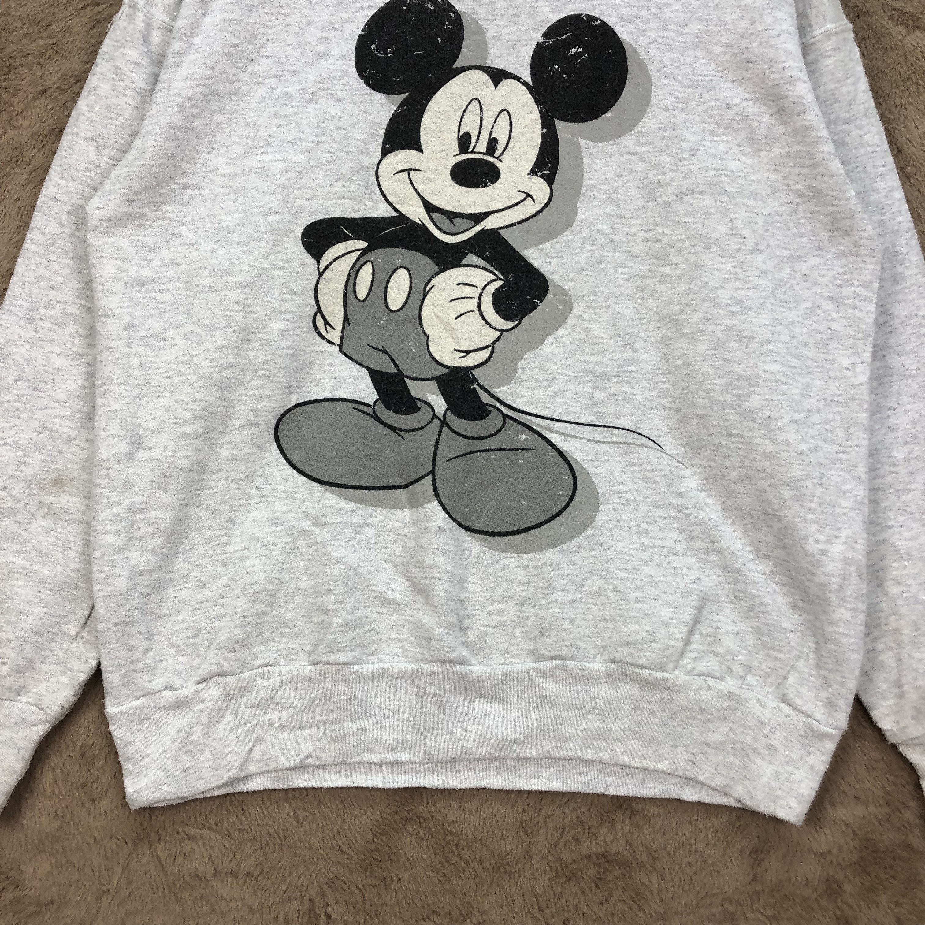 Mickey Mouse Vintage Mickey Mouse MadeInUsa CrewNeck Sweatshirts #4977-41 Size US M / EU 48-50 / 2 - 5 Thumbnail
