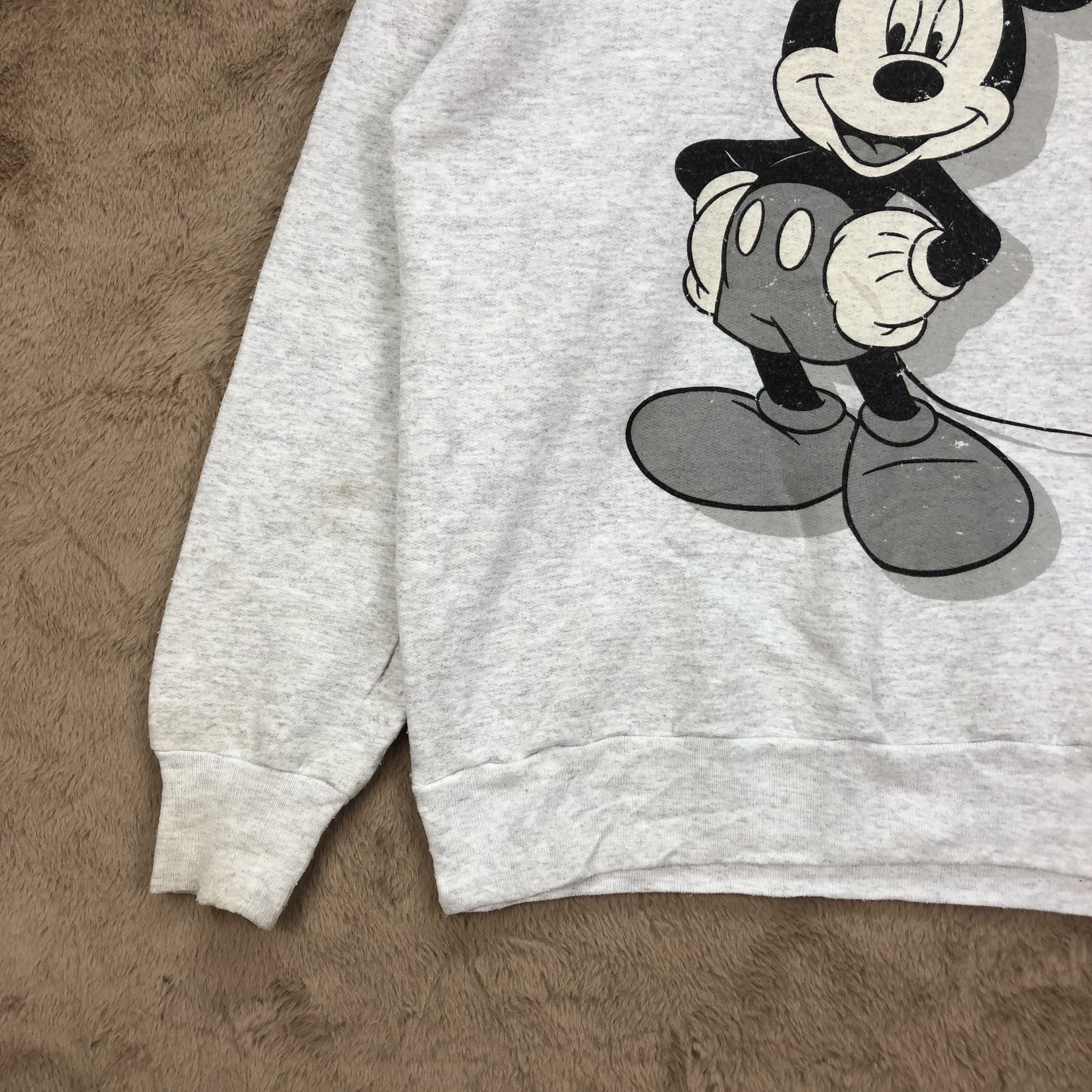 Mickey Mouse Vintage Mickey Mouse MadeInUsa CrewNeck Sweatshirts #4977-41 Size US M / EU 48-50 / 2 - 6 Thumbnail