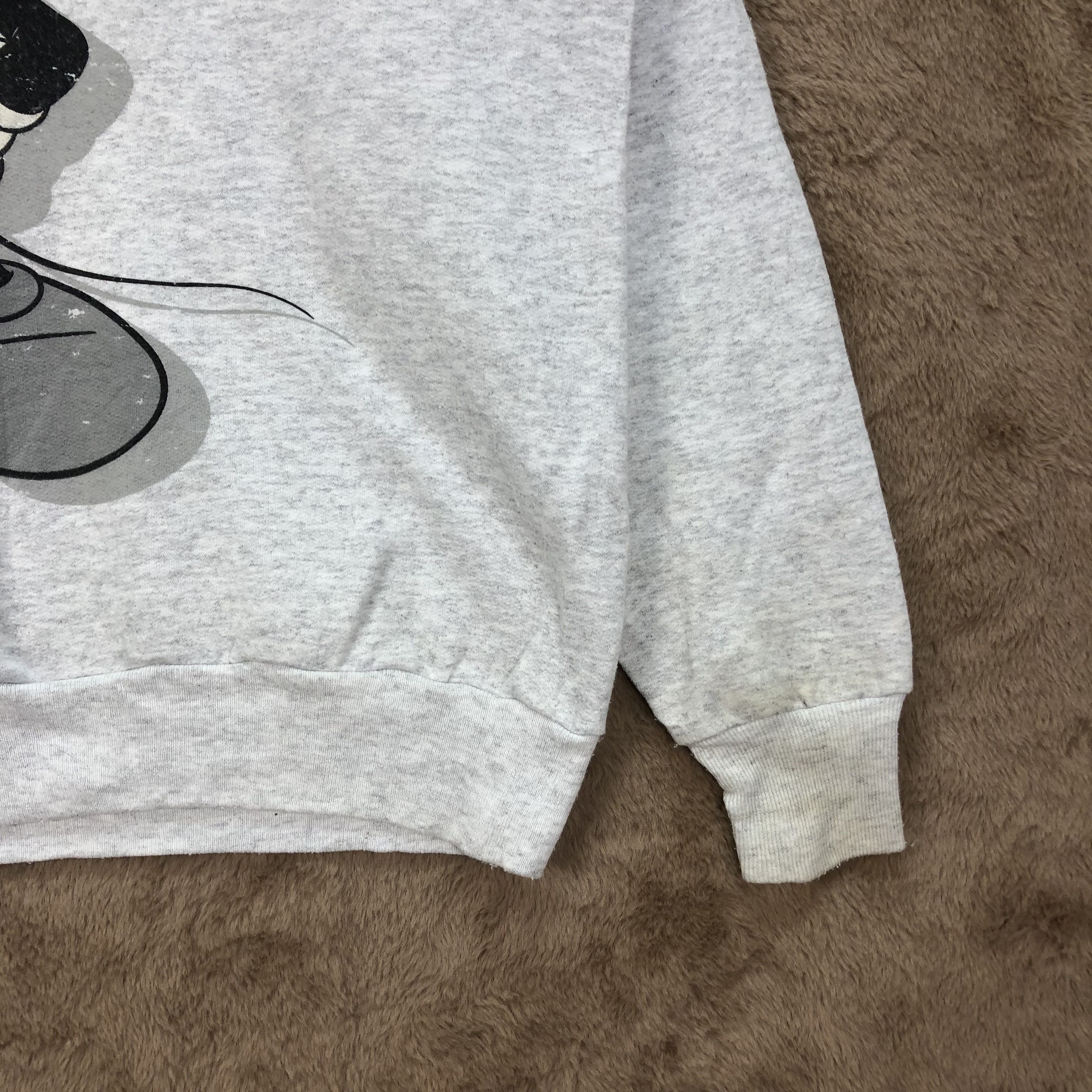 Mickey Mouse Vintage Mickey Mouse MadeInUsa CrewNeck Sweatshirts #4977-41 Size US M / EU 48-50 / 2 - 8 Thumbnail