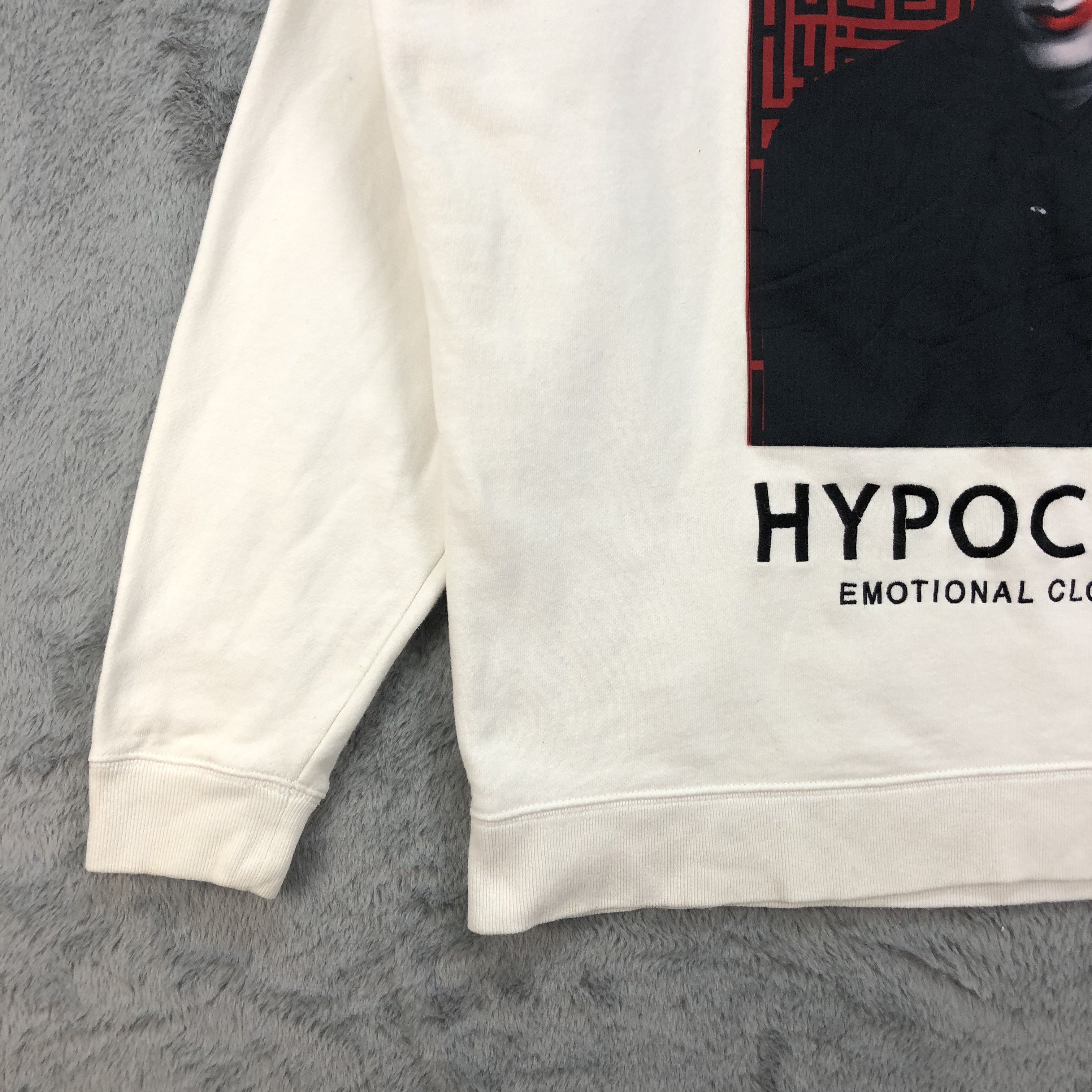 Japanese Brand HYPOCRITE EMOTIONAL CLOTHING GRAPHIC SWEATSHIRT #4622-163 Size US XL / EU 56 / 4 - 6 Thumbnail